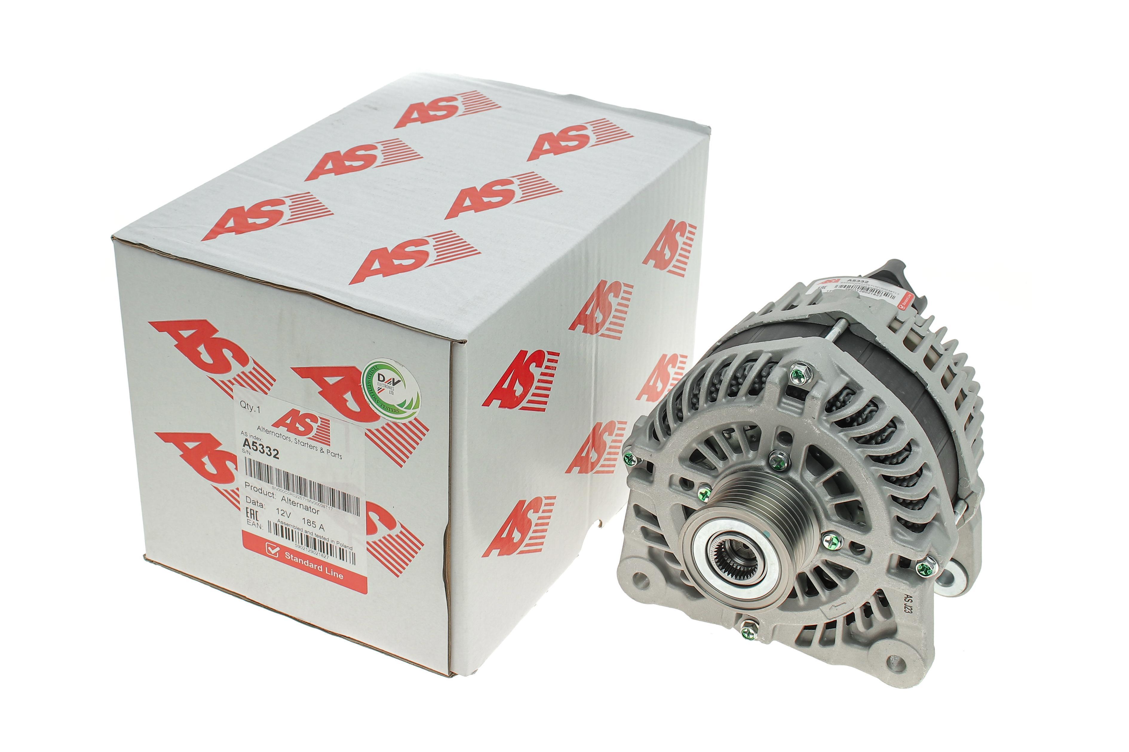 Генератор Renault Master III 2.3dCi FWD/Megane 1.6 dCi 10- (12V/185A)