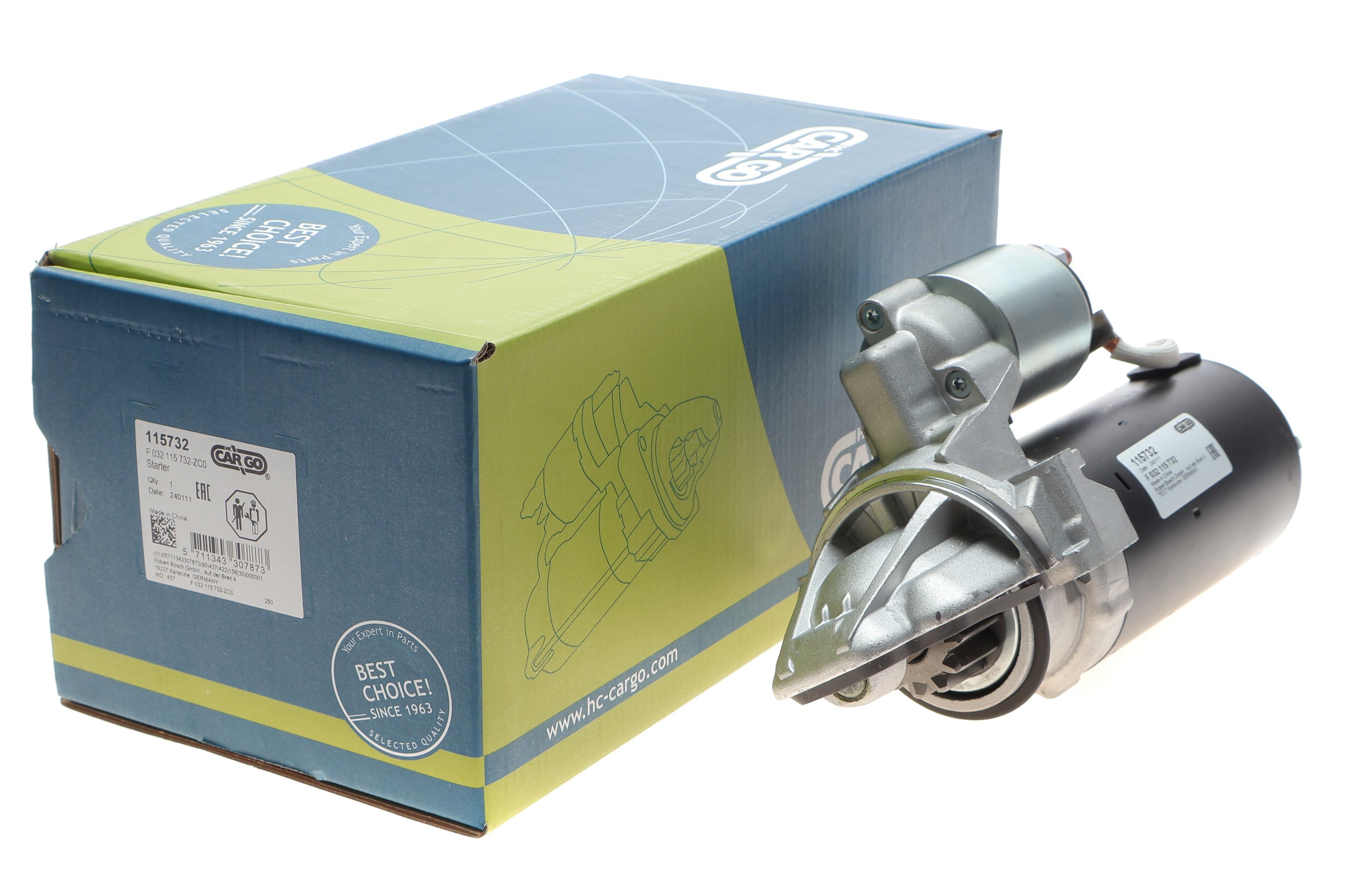 Стартер Ford Transit 2.2 TDCi RWD 11-18 (12V/1.7kw) (z=12) = 115732