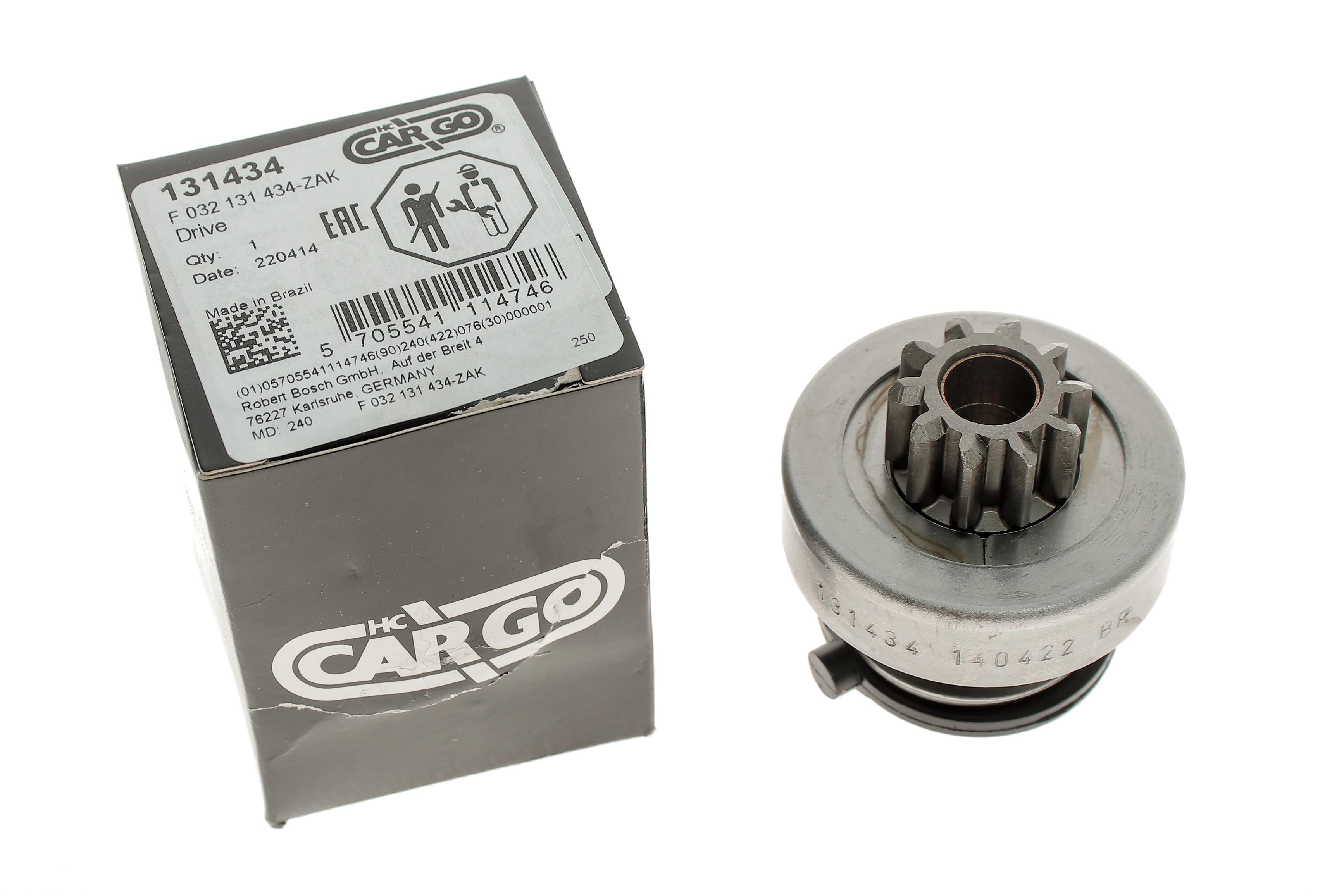 Бендикс стартера Ford Courier/Escort/Fiesta 1.6 D/1.8 (z=10) = 131434