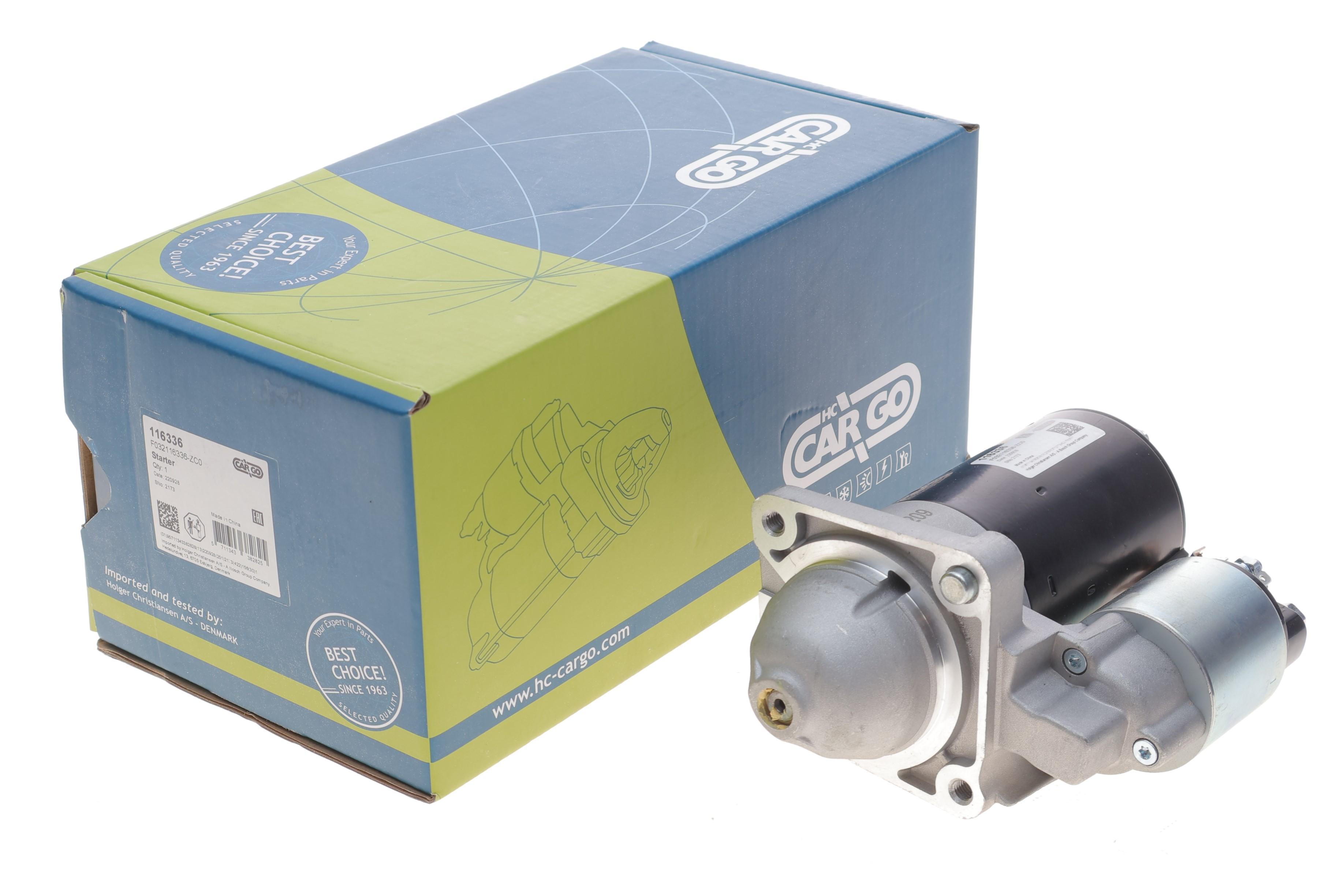 Стартер Fiat Doblo 01-/Stilo 01-08/Lancia Lybra 1.6 99-05 (12V/1.1kw) (z=9) = 116336