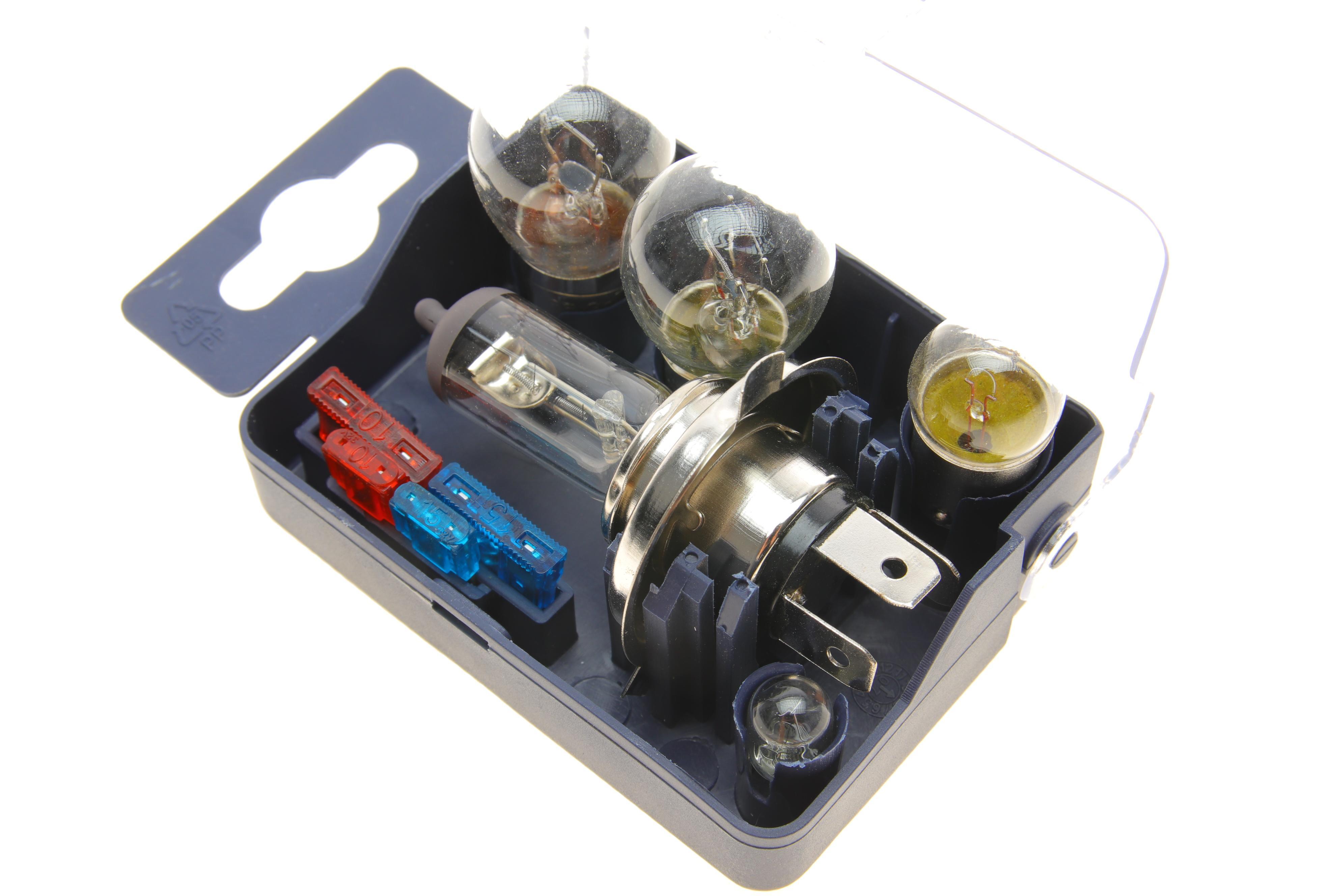 Набір автолампочок (H4 12V 60/55W/S25 12V21W BAU15S/S25 12V21/5W BAY15D/G18 12V5W BA15S/T10 12V5W) (