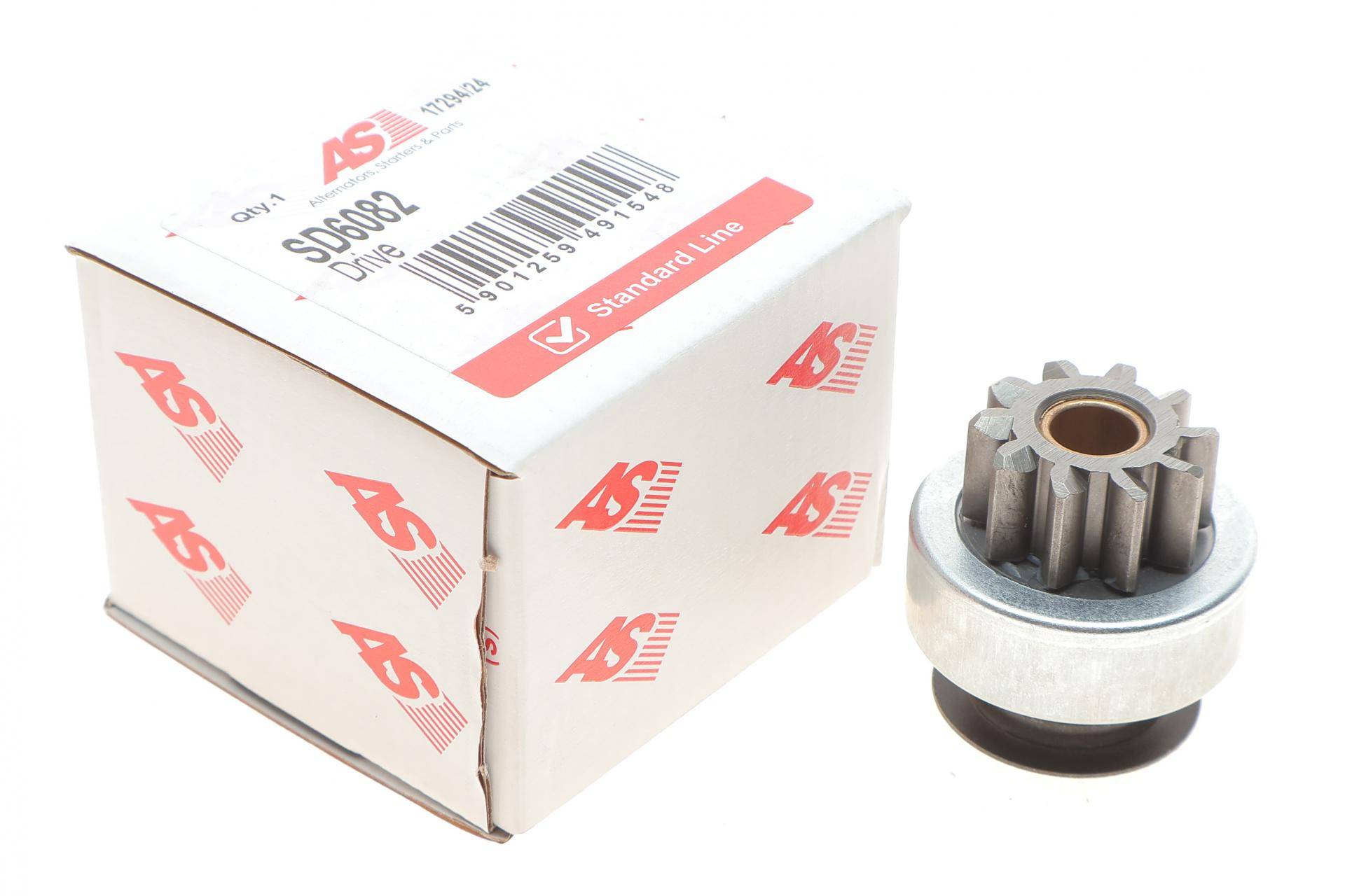 Бендикс стартера Toyota Avensis/Corolla 1.4/1.6/1.8 99-08 (z=10)