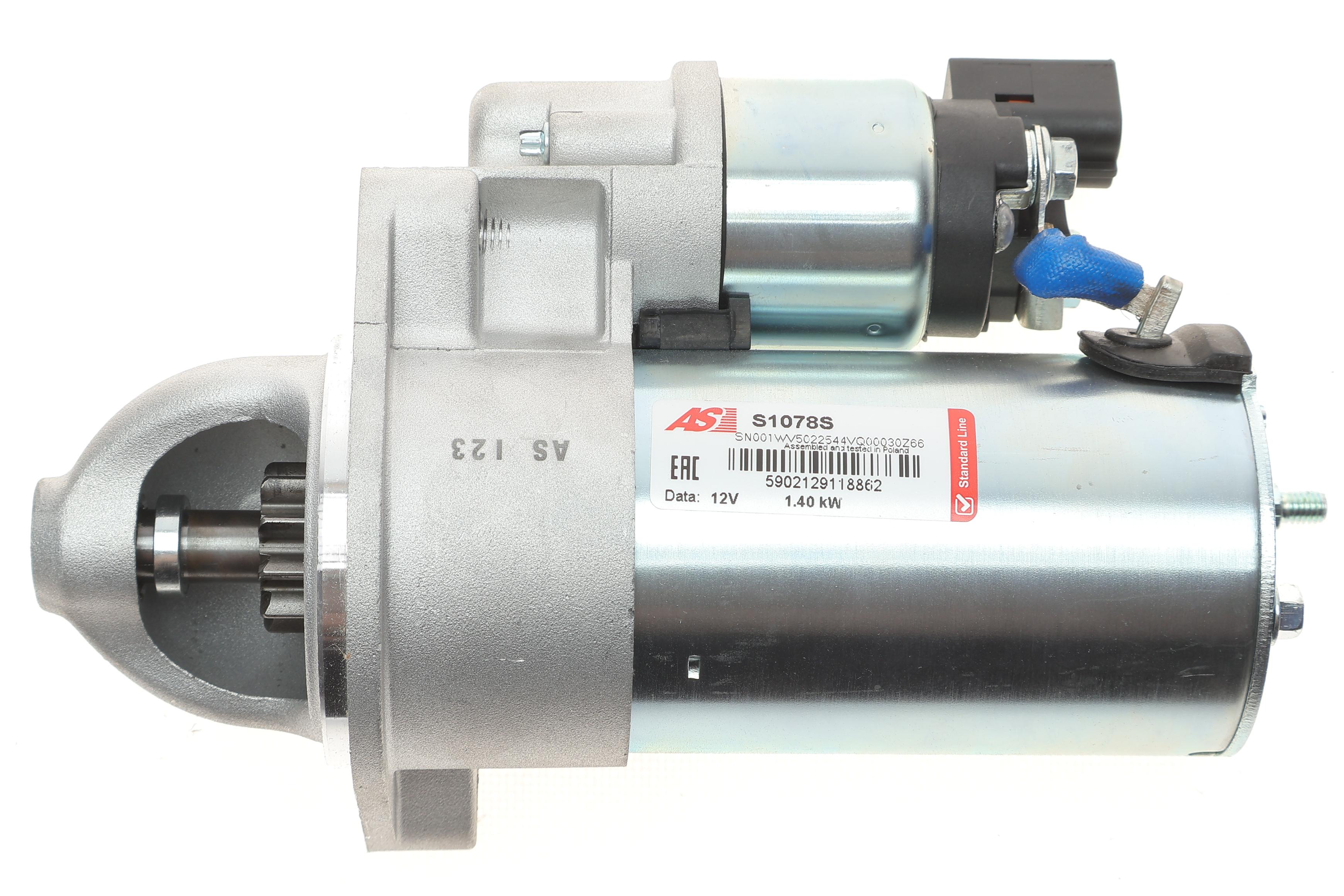 Стартер Kia Sorento III 3.3 15-18 (12V/1.4kw) (z=10)