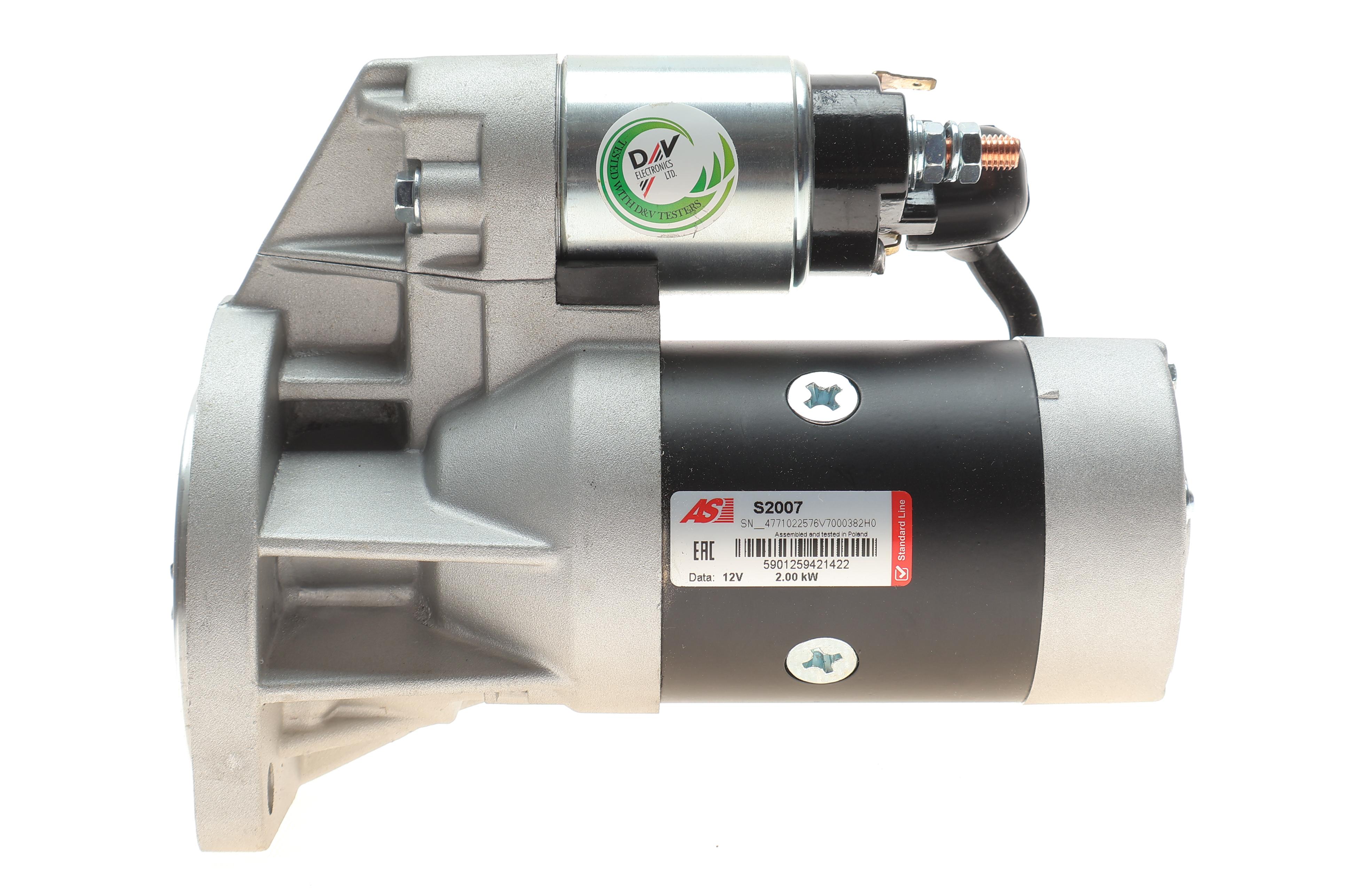 Стартер Nissan Pathfinder 2.7 TD 95-04 (12V/2kw) (z=9)