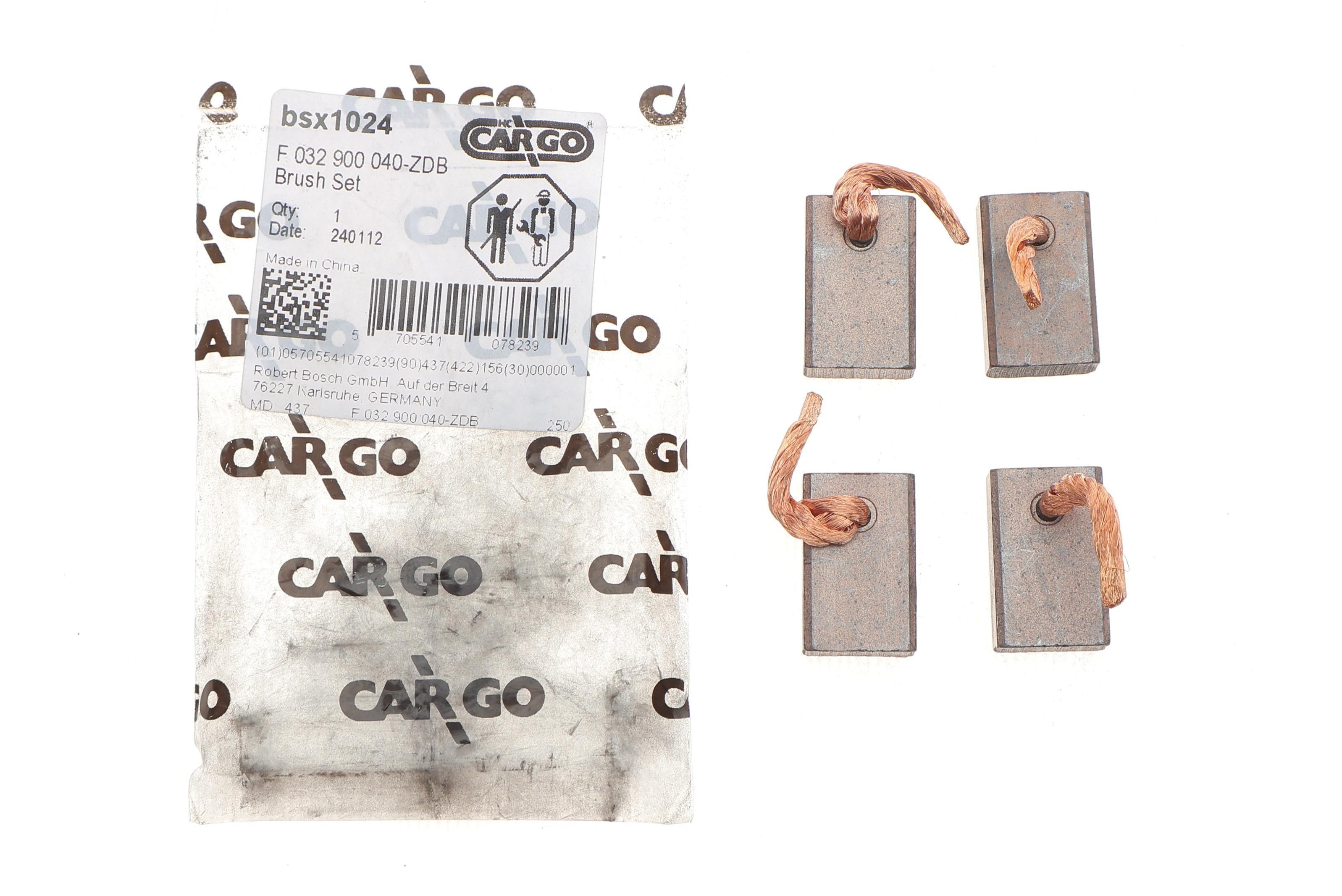 Щітки стартера Peugeot 504/505/604 = BSX1024