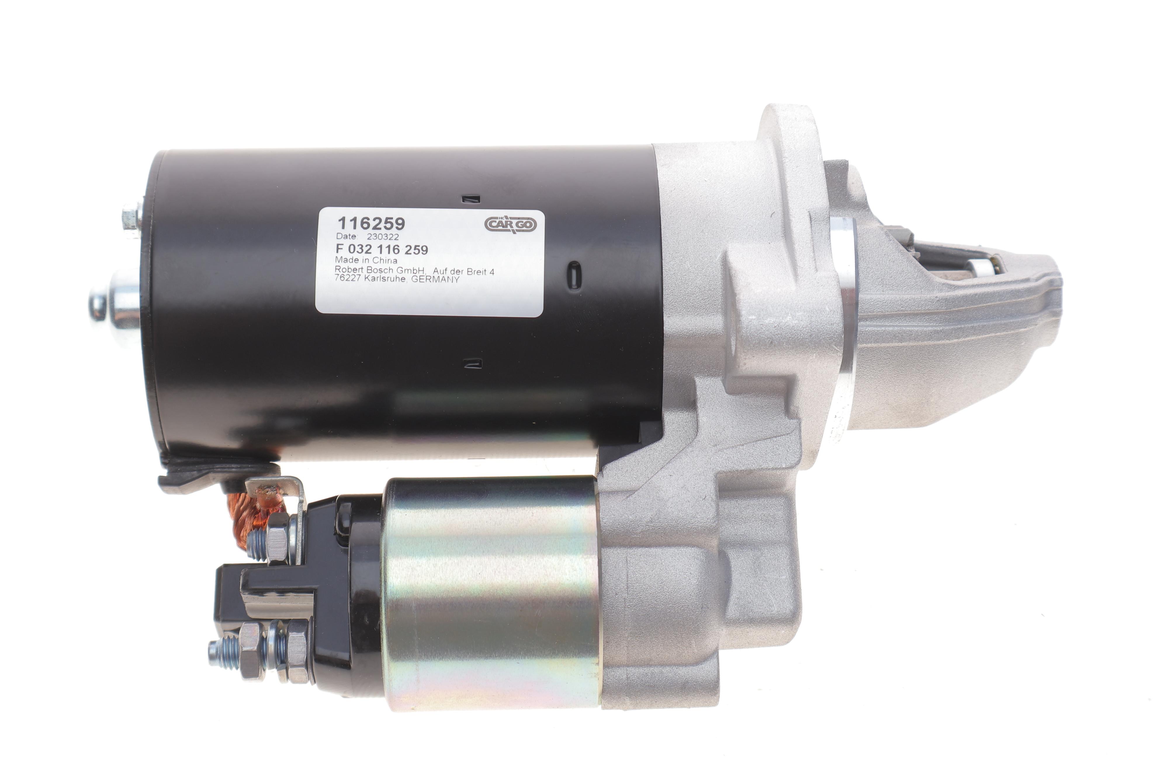 Стартер BMW 3 (F30/F80)/4 (F33/F83) 12-18 N20 (12V/2.1kw) (z=11) = 116259