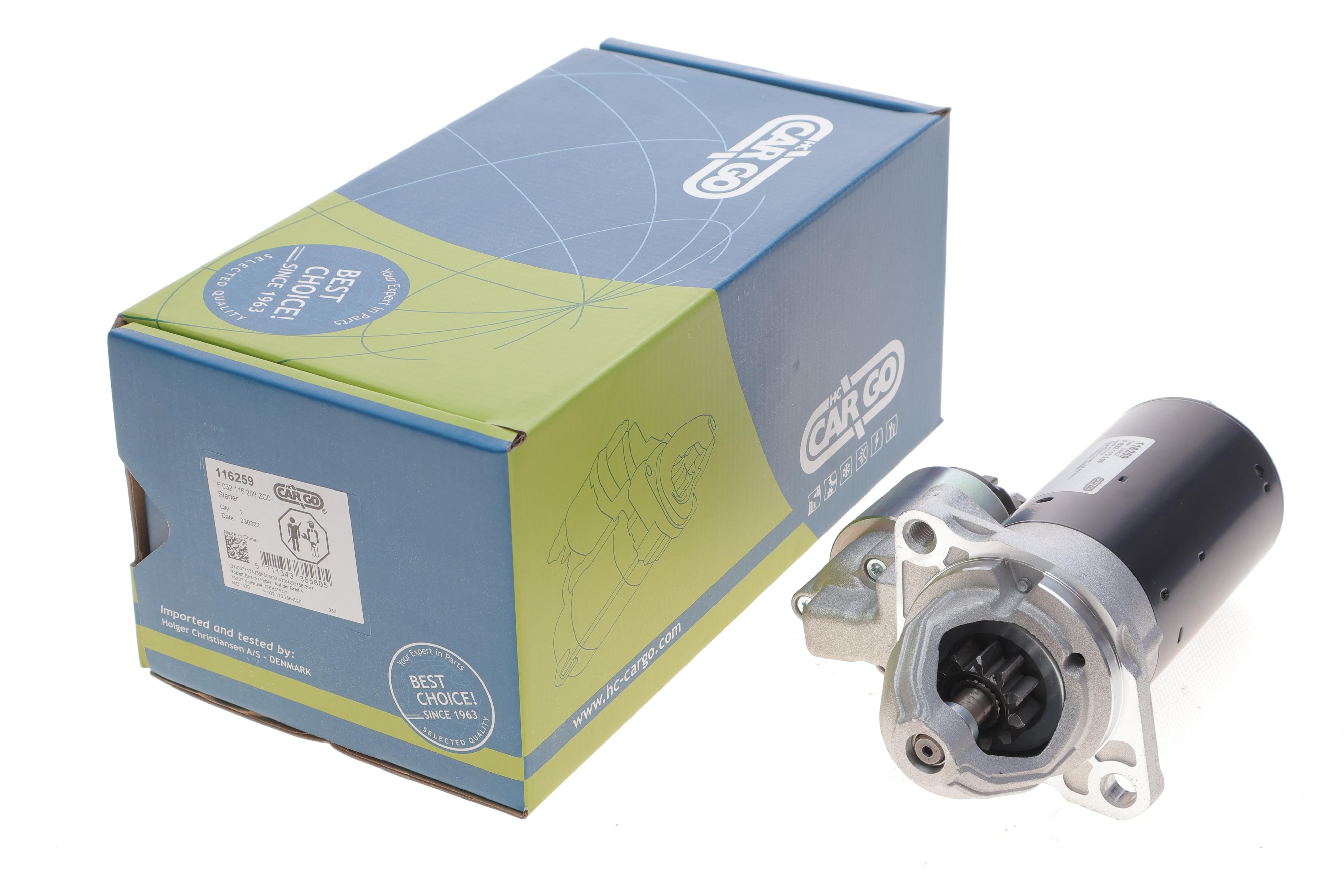 Стартер BMW 3 (F30/F80)/4 (F33/F83) 12-18 N20 (12V/2.1kw) (z=11) = 116259