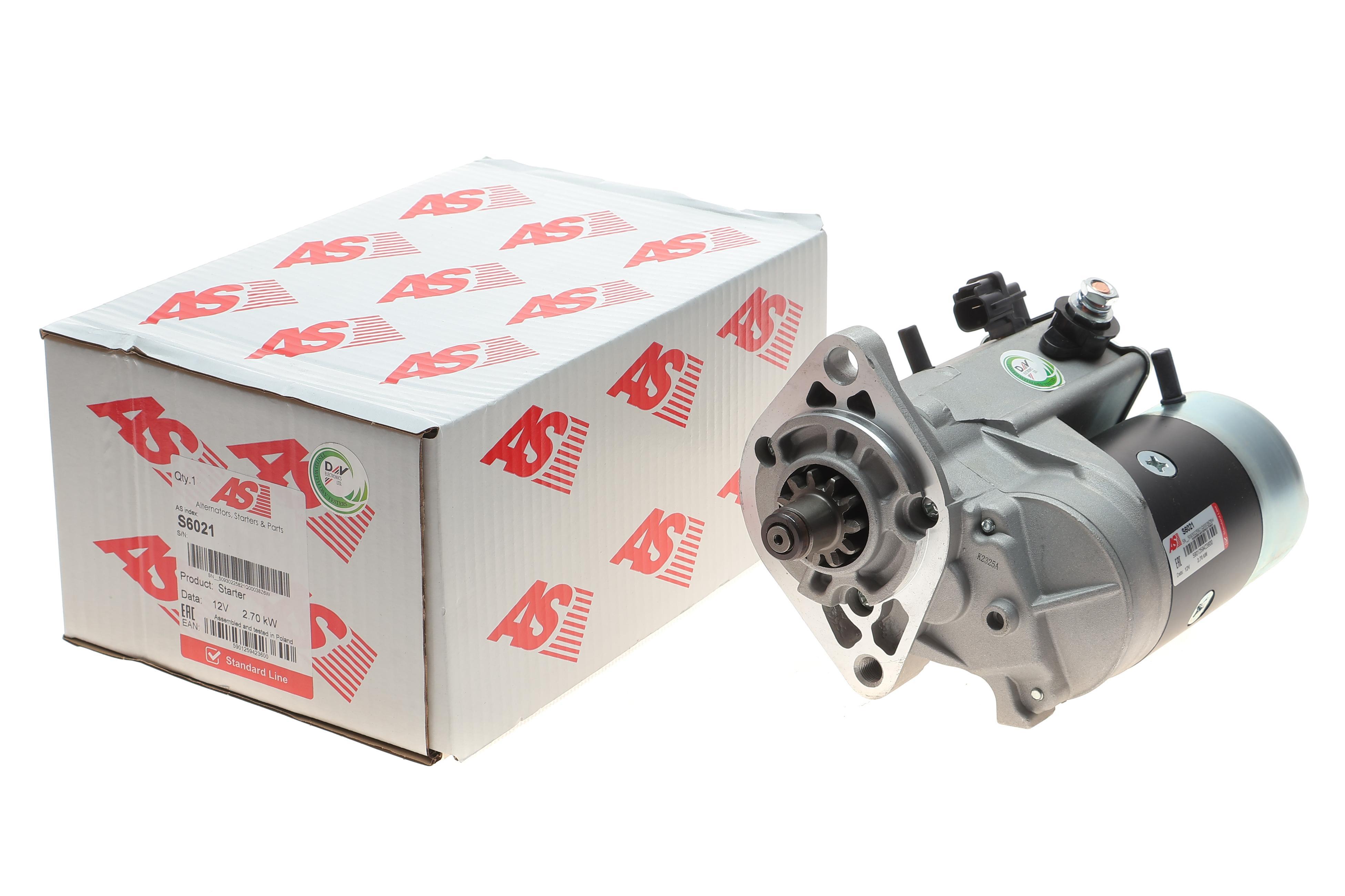 Стартер Toyota Land Cruiser 2.5D/2.8D/3.0D 95- (2.7kw) (12V) (z=11)