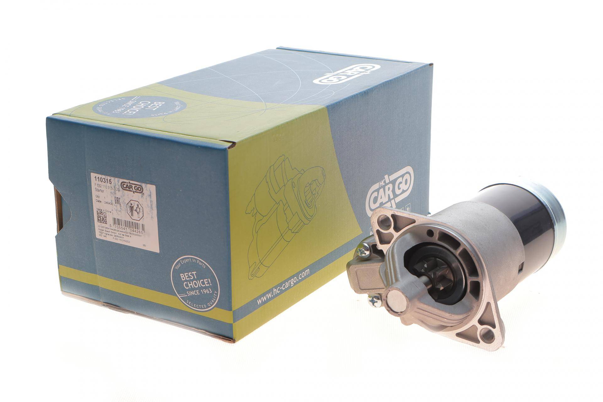 Стартер Hyundai Accent 1.3-1.5 94-00/Mitsubishi Colt 1.2-1.8 84-96 (0.9kw) (z=8) = 110315