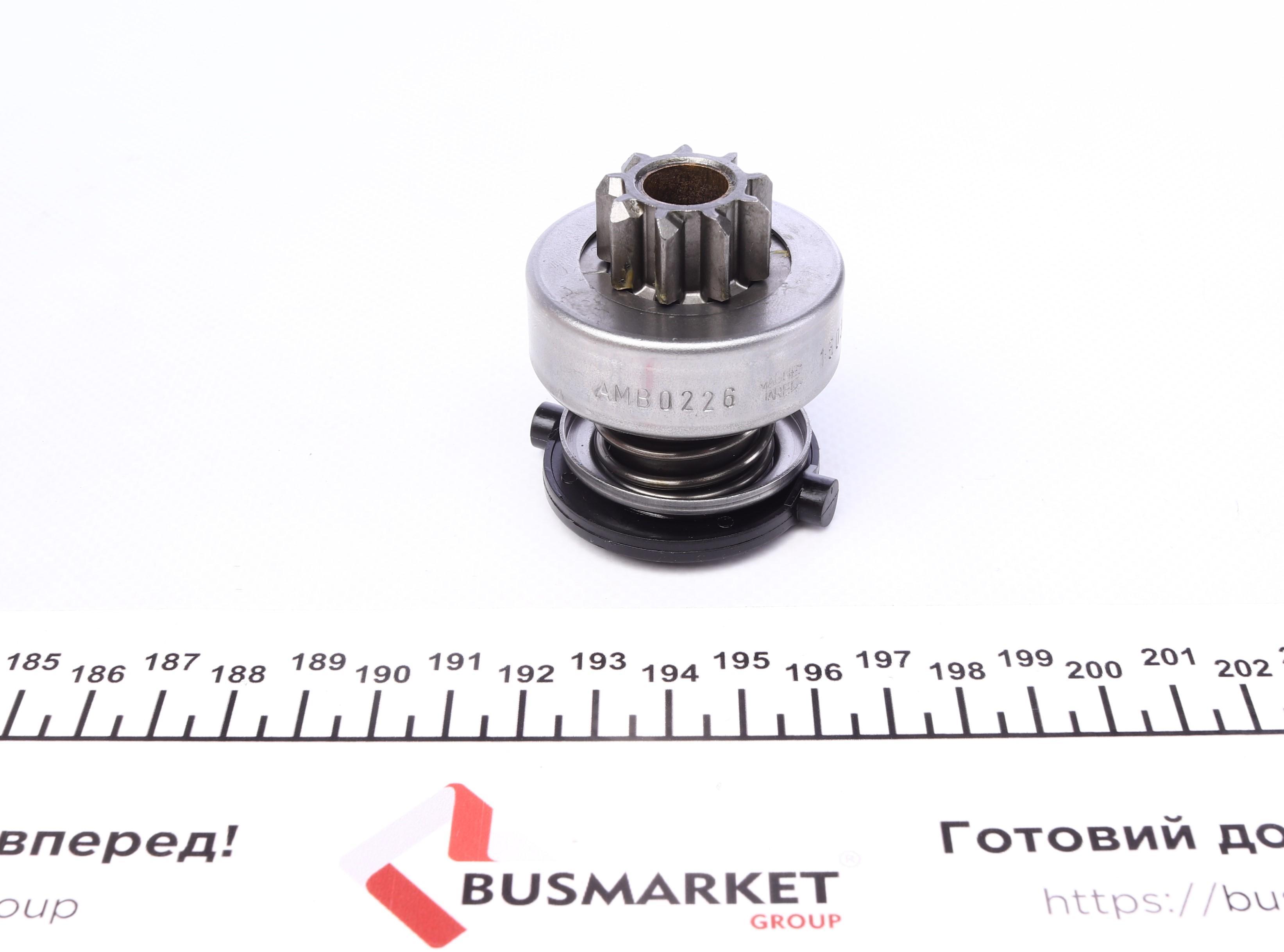 Бендикс стартера VW Passat/Golf III/Caddy II 1.4-2.0/Opel Astra F/Vectra A 1.8-2.0 90- (z=9) (Bosch)