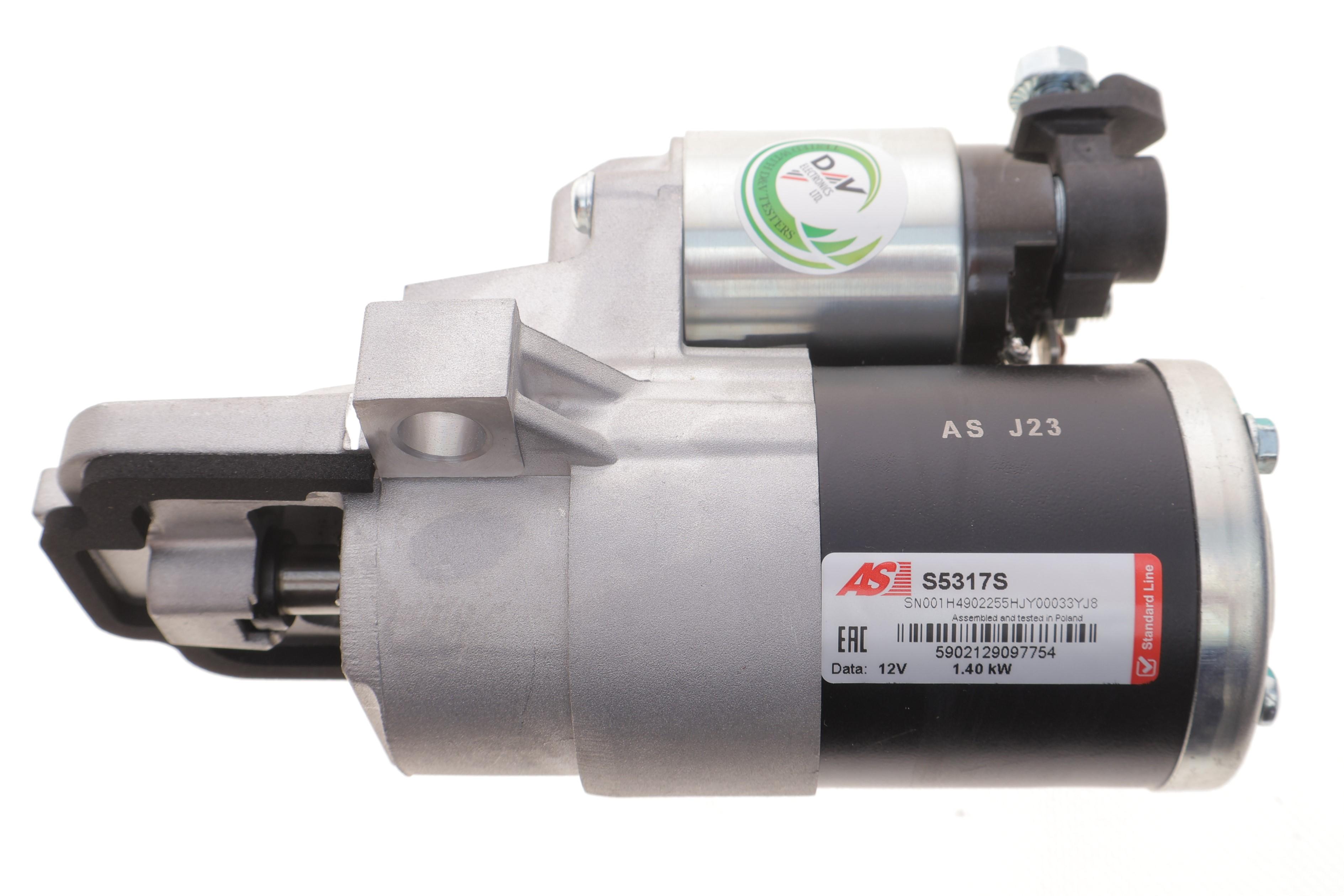 Стартер Mazda 3/6/CX-7 06-14 (12V/1.4KW) (z=11)