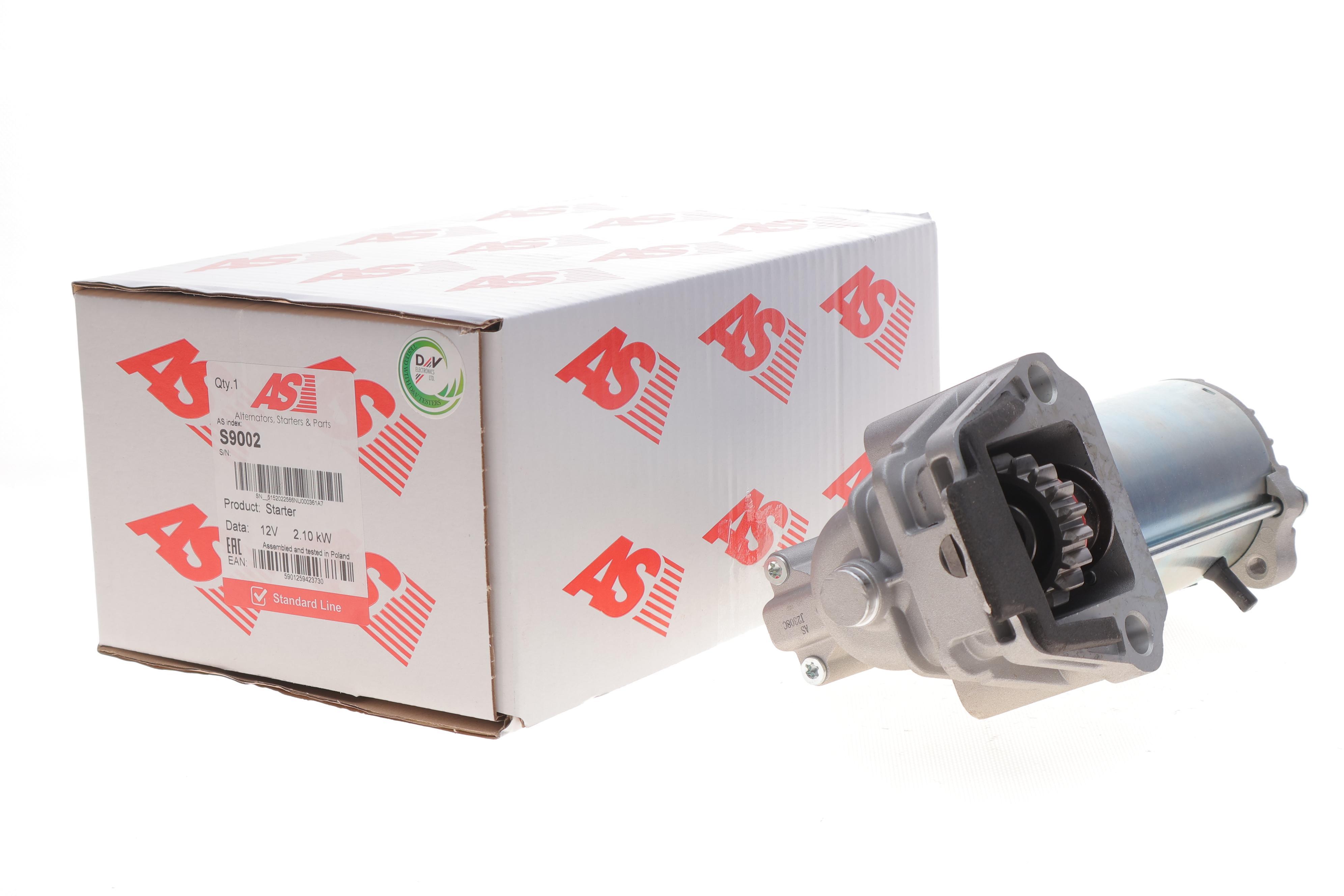 Стартер Ford Mondeo 00-07/Transit 2.0- 2.4 D 00-14 (12V/2.1kw) (z=19)