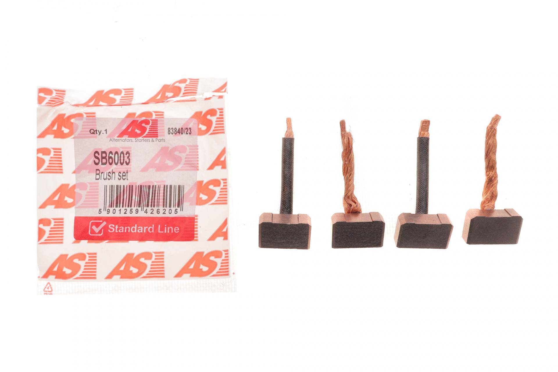 Щітки стартера Kia Sportage 94-04/Mazda 323/626 87-03