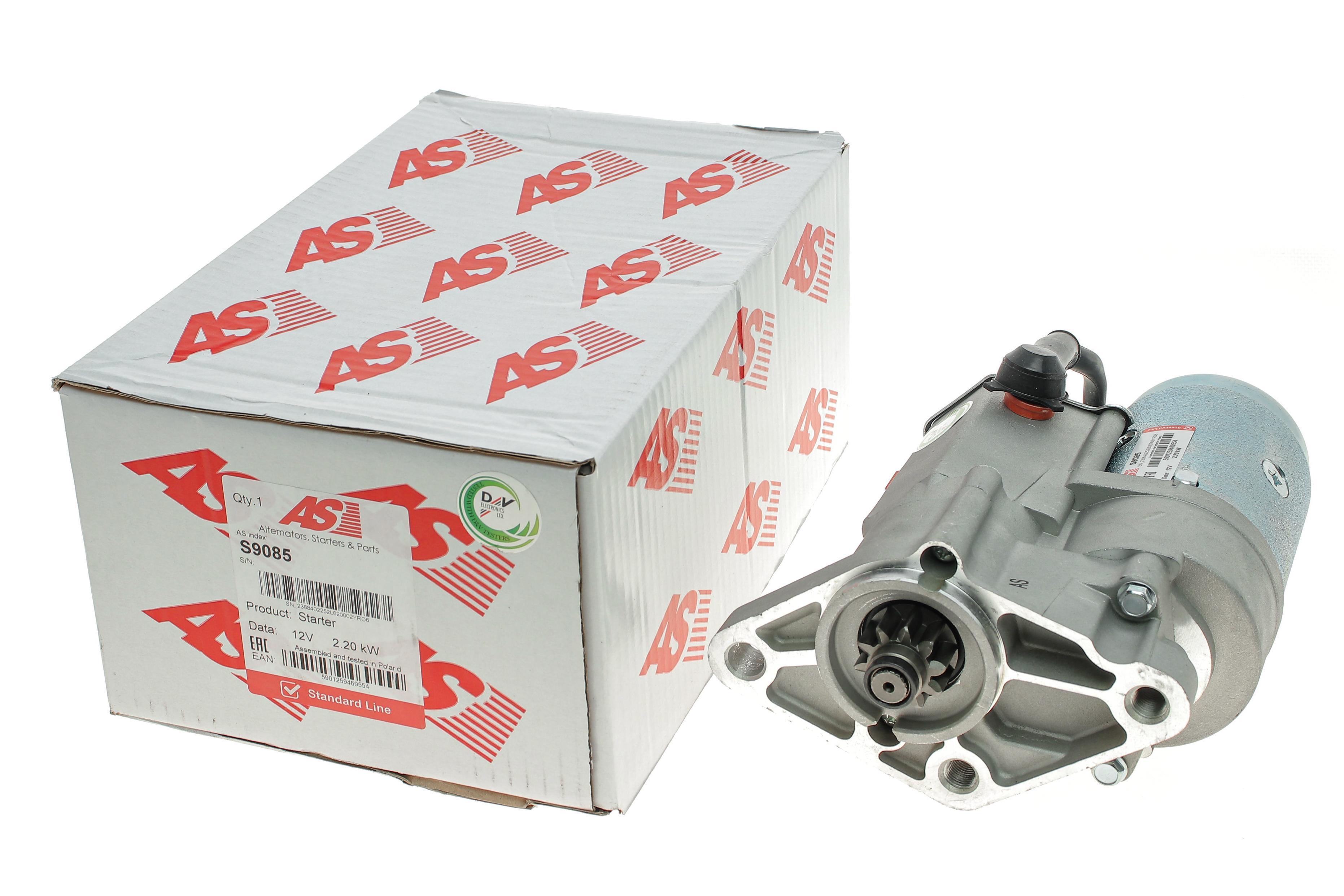 Стартер Hyundai Terracan 2.9 CRDI 01-06 (12V/2.2KW) (z=10)