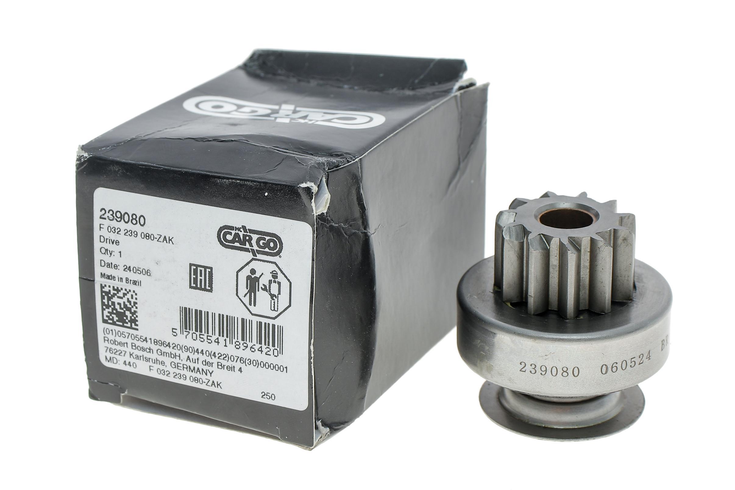 Бендикс стартера Citroen Berlingo/Jumpy/Peugeot Partner/Expert/Fiat Scudo 1.4/1.6HDi (z=11) = 239080