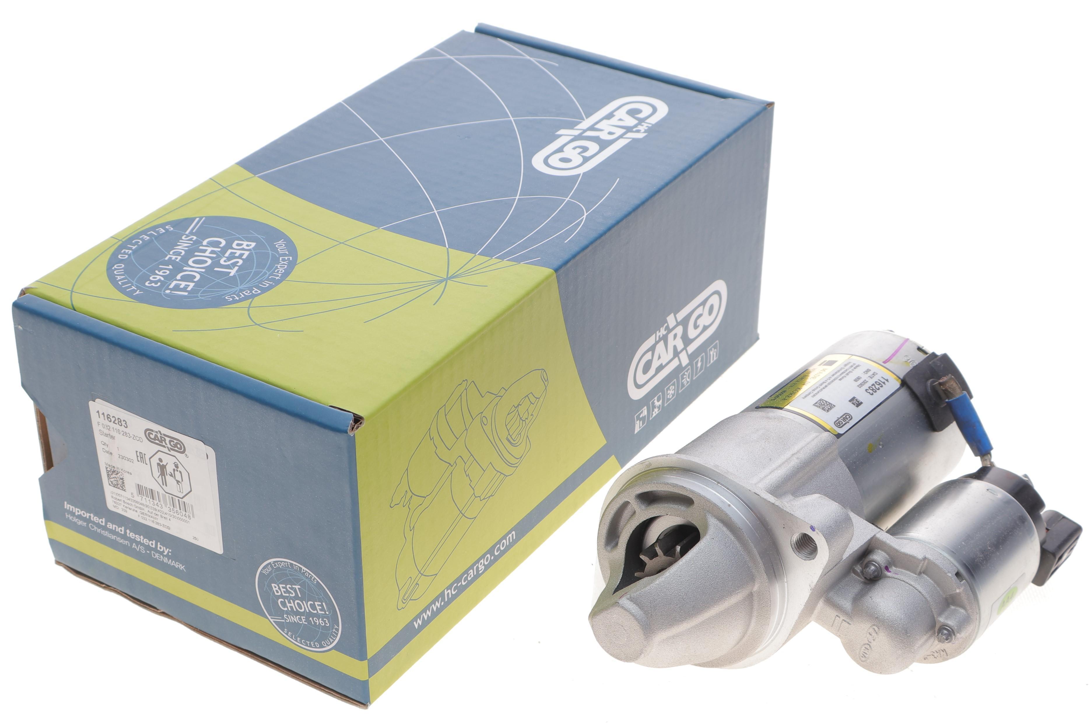 Стартер Hyundai i30/i40/Tucson/Kia Ceed/Sportage 1.6/1.7 CRDi 11- (12V/1.8kw) (z=11) = 116283