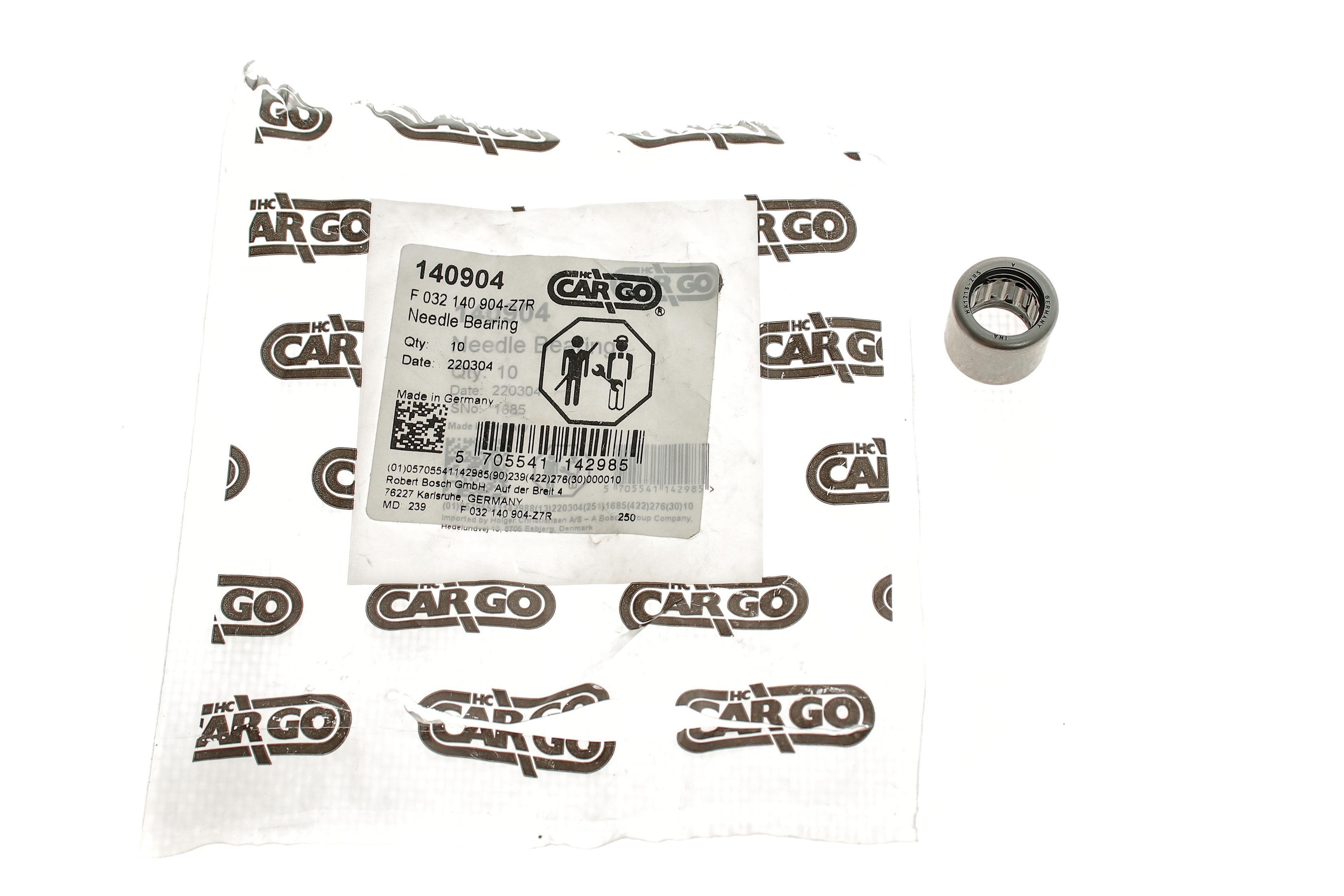 Підшипник стартера гольчастий (12x18x16) = 140904