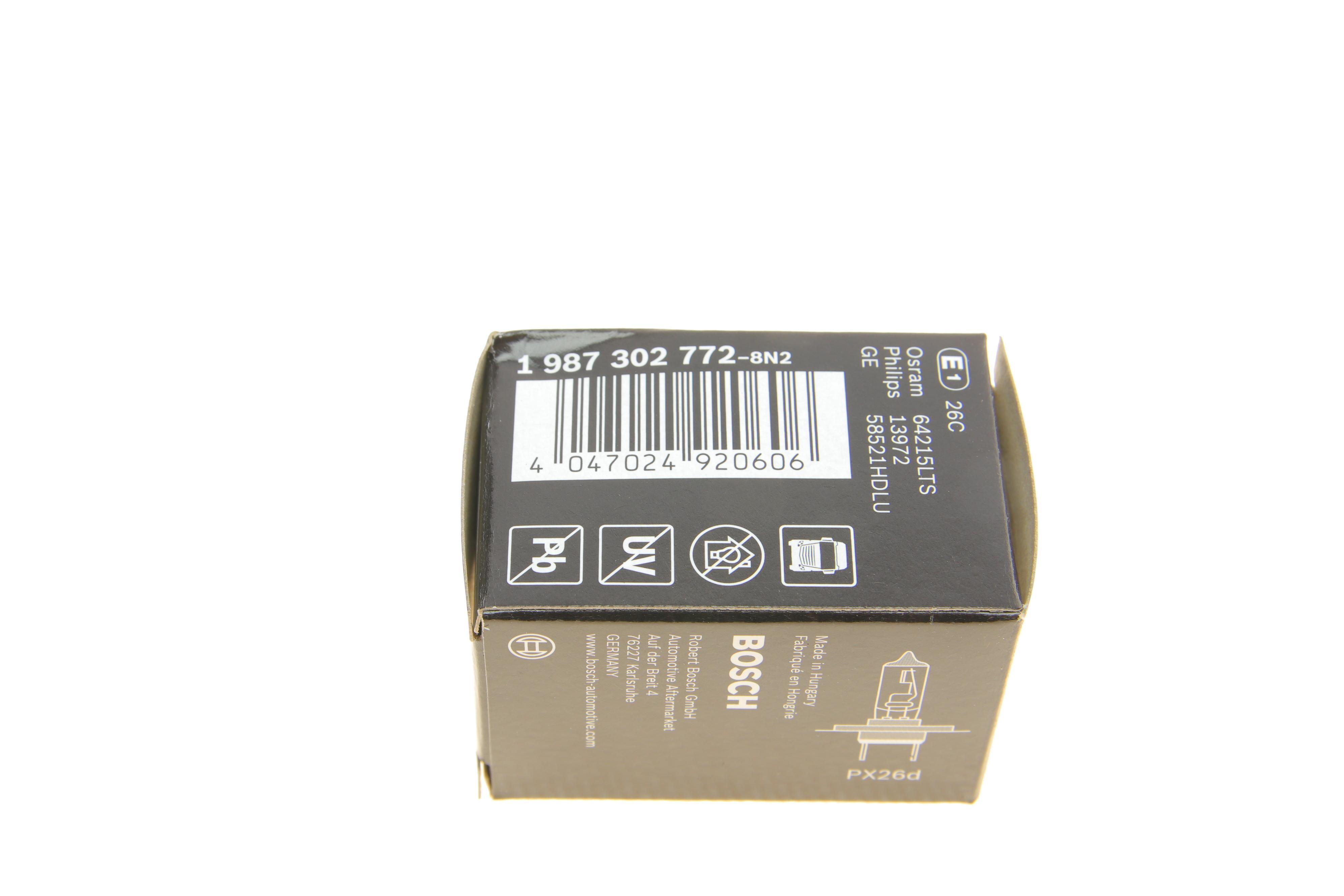 Автолампа H7 24V 70W PX26d TruckLight Maxlife