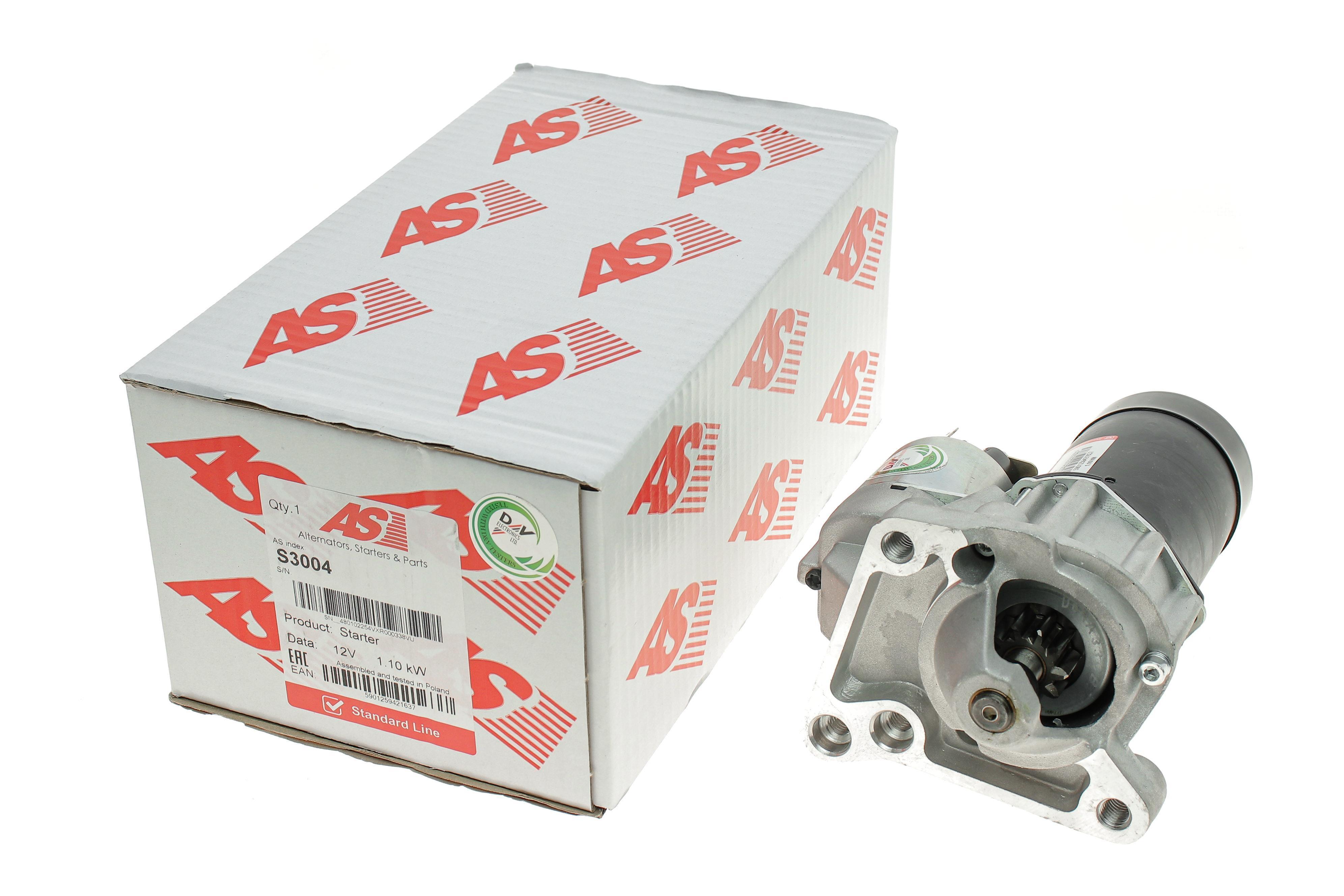 Стартер Renault Kangoo 1.4 97- (1.1kw) (z=10)