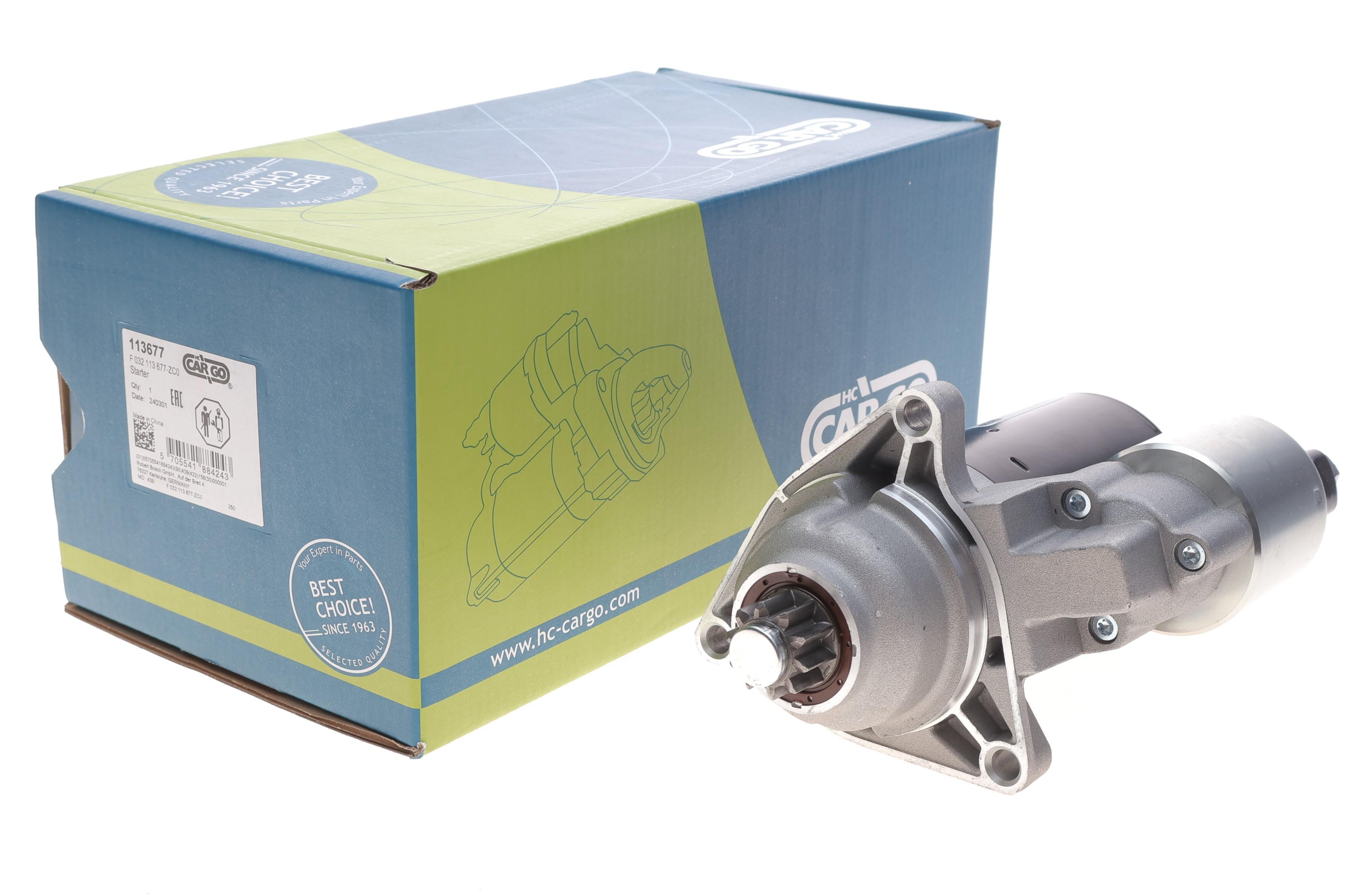 Стартер VW T4 2.0 90-03 (12V/1.1kw) (z=10) = 113677