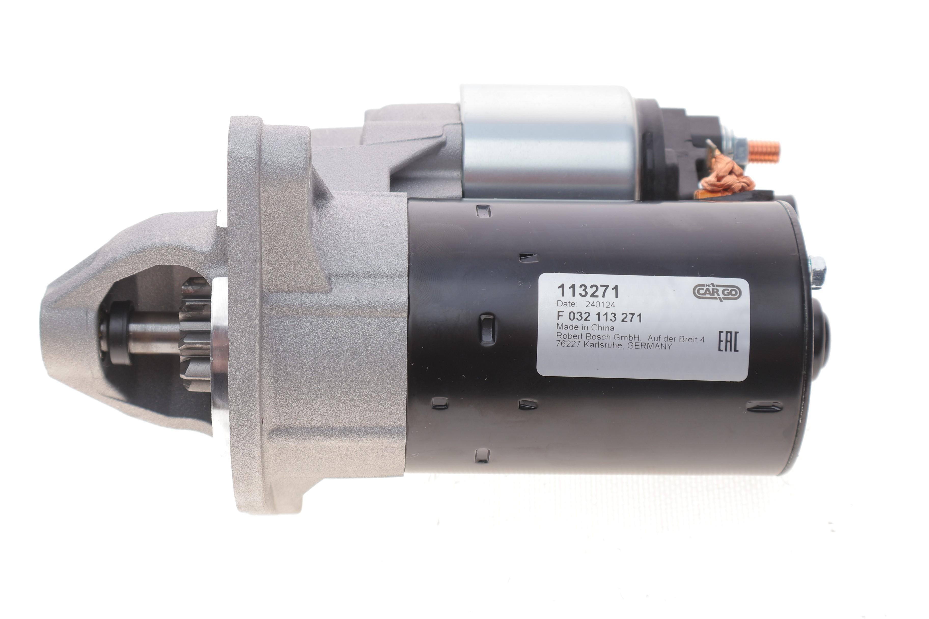 Стартер Toyota Rav4 1.8 00-05 (12V/1.1kw) (z=9/11) = 113271