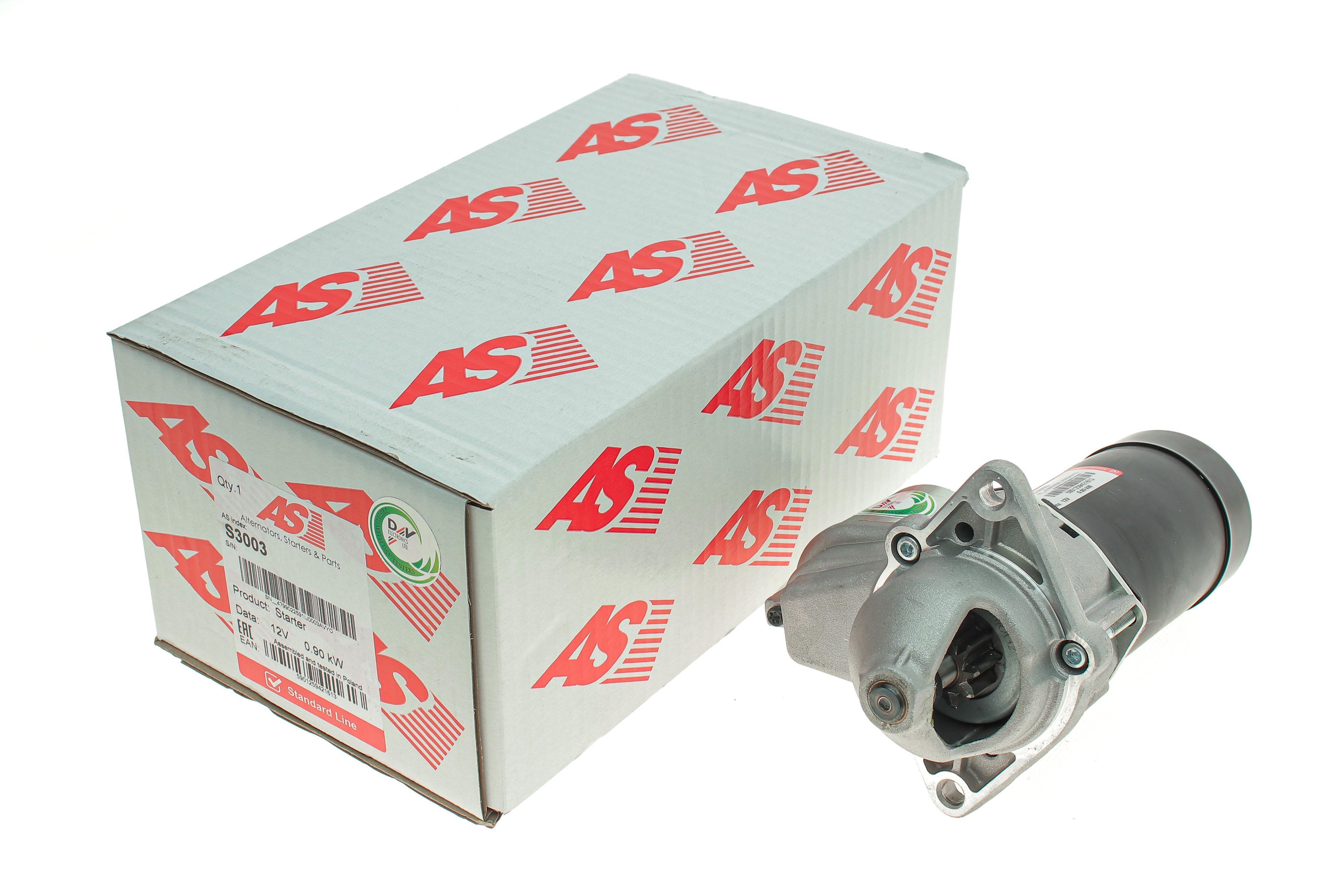 Стартер Daewoo Lanos 1.3-1.6 97-/Opel Astra G/H 1.2-1.6 98-10 (0.9kw) (z=10)