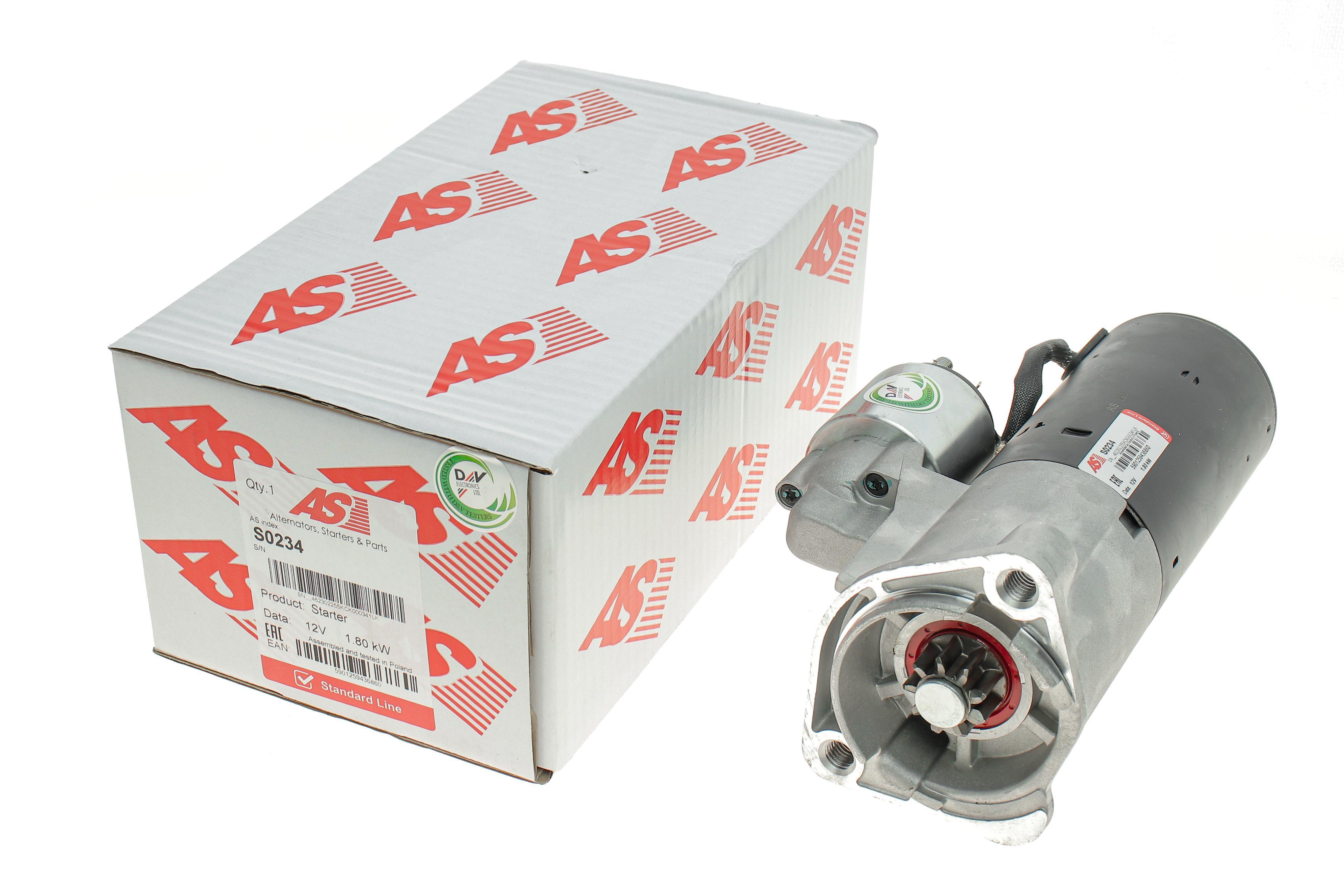 Стартер Audi A4 1.8T-3.0/1.9-2.5 TDI 00-04/VW Passat 1.9TDI/2.0TDI 00-05 (1.8kw) (z=9