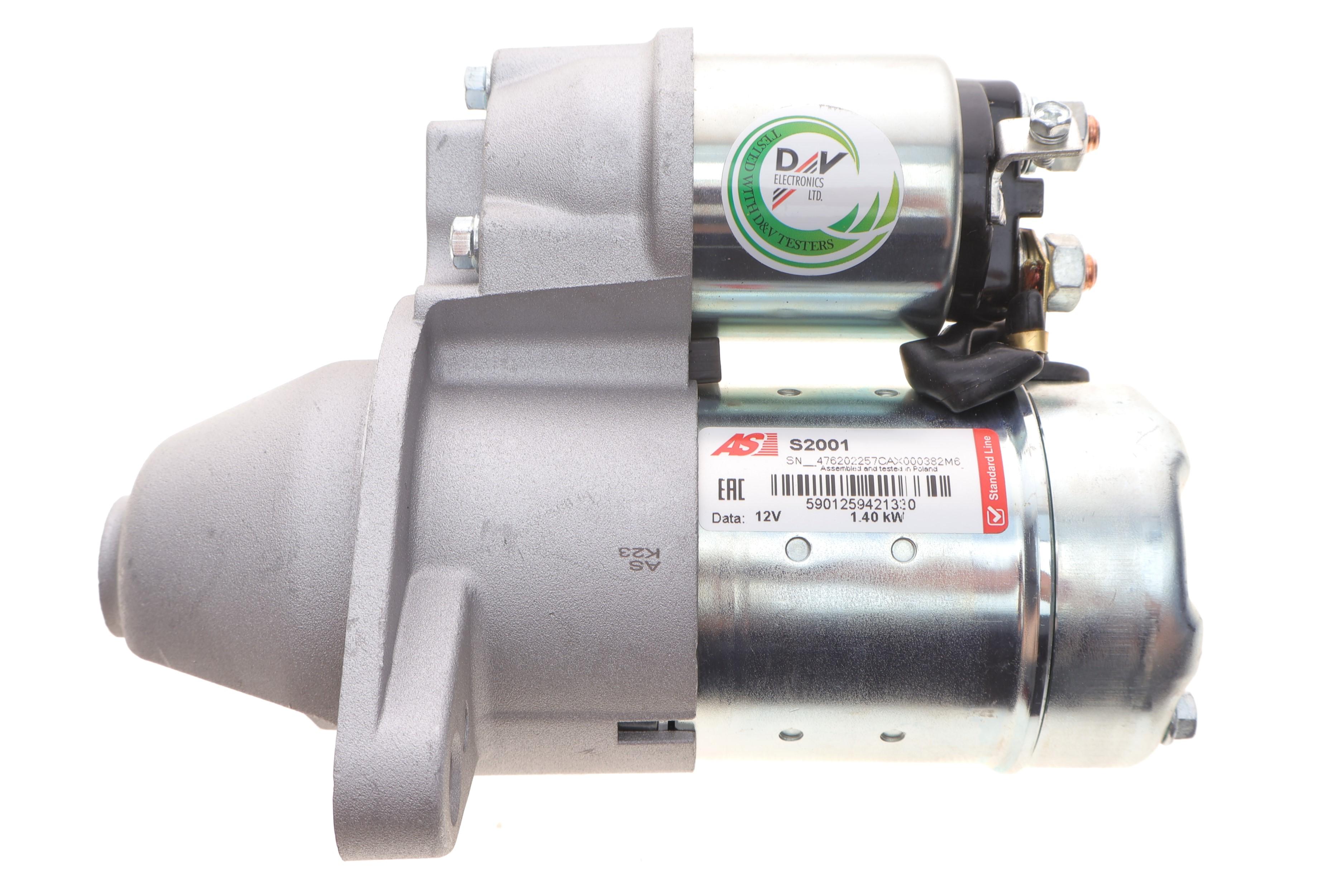 Стартер Opel Combo 1.7 CDTI/DTI 16V 01-/Astra 00- (1.4kw) (z=13)