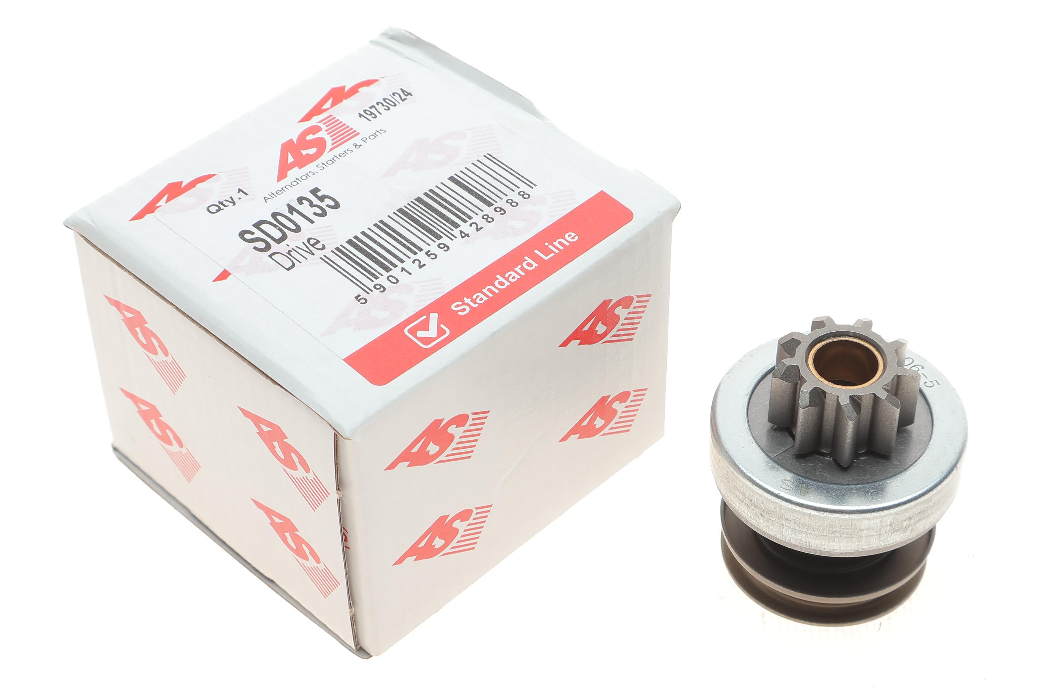 Бендикс стартера Fiat Doblo/Opel Astra H 1.3D 03- (z=9)