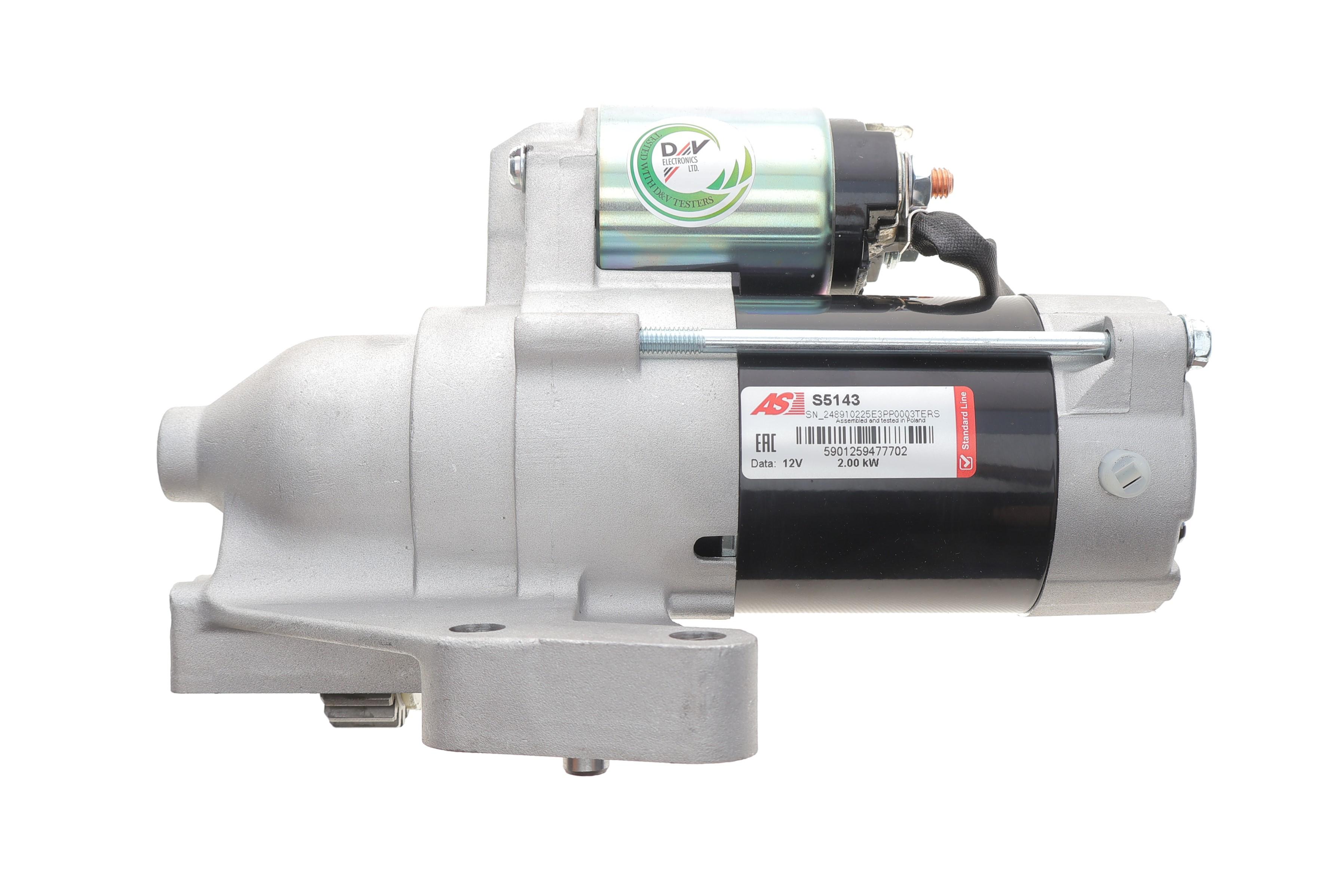 СтартерMitsubishi Lanser 2.0 DI-D 08/Dodge Journey 2.0 CRD 08- (12V/2.0KW) (z=22)