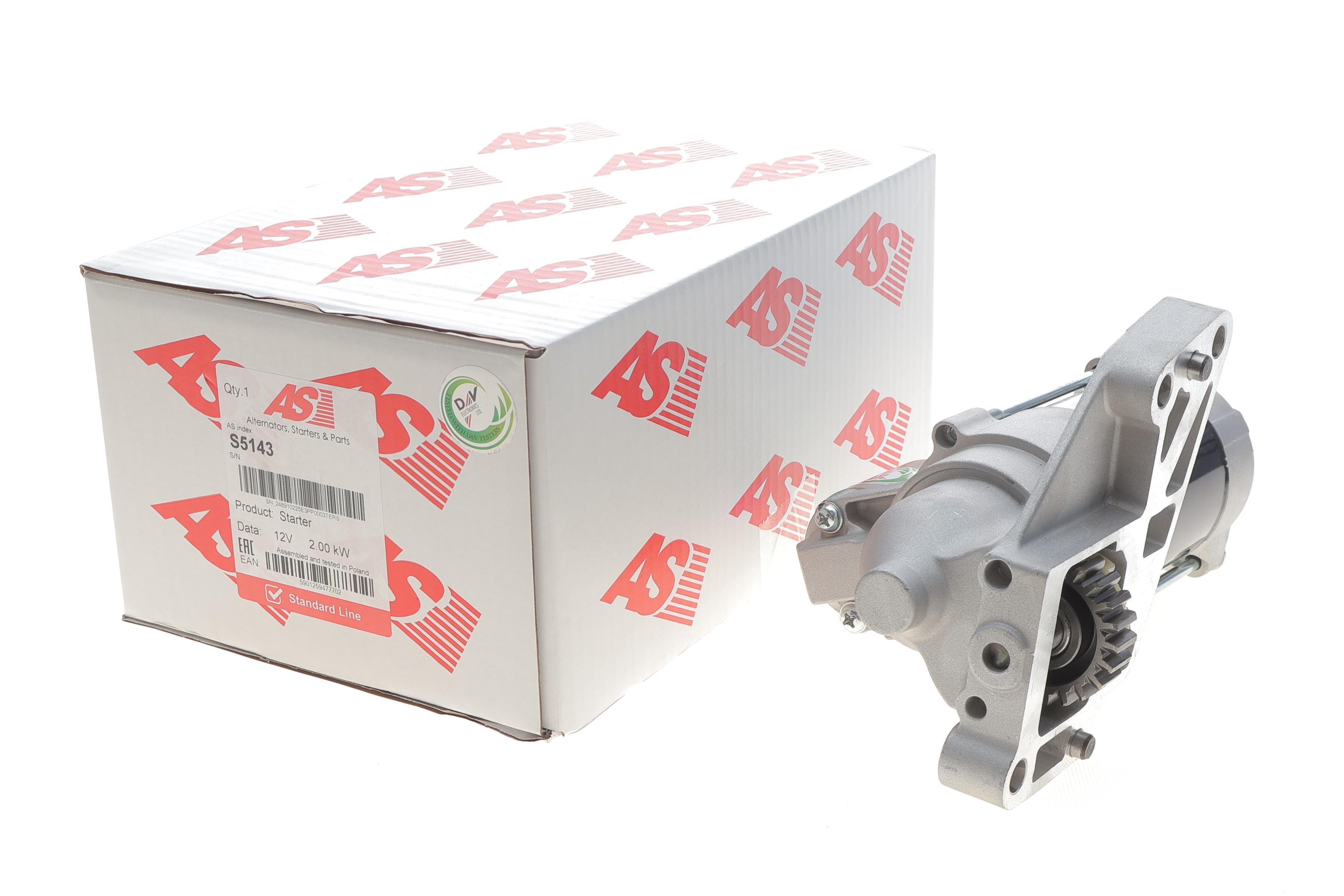 СтартерMitsubishi Lanser 2.0 DI-D 08/Dodge Journey 2.0 CRD 08- (12V/2.0KW) (z=22)