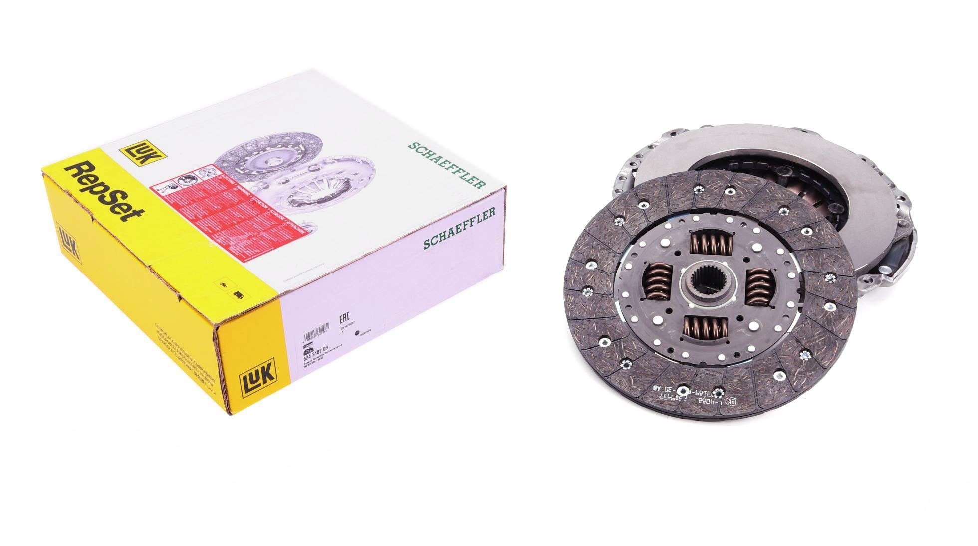 Комплект зчеплення MB Sprinter 2.2CDI/2.7CDI, 03-06, d=240mm, OM611/OM612/OM647