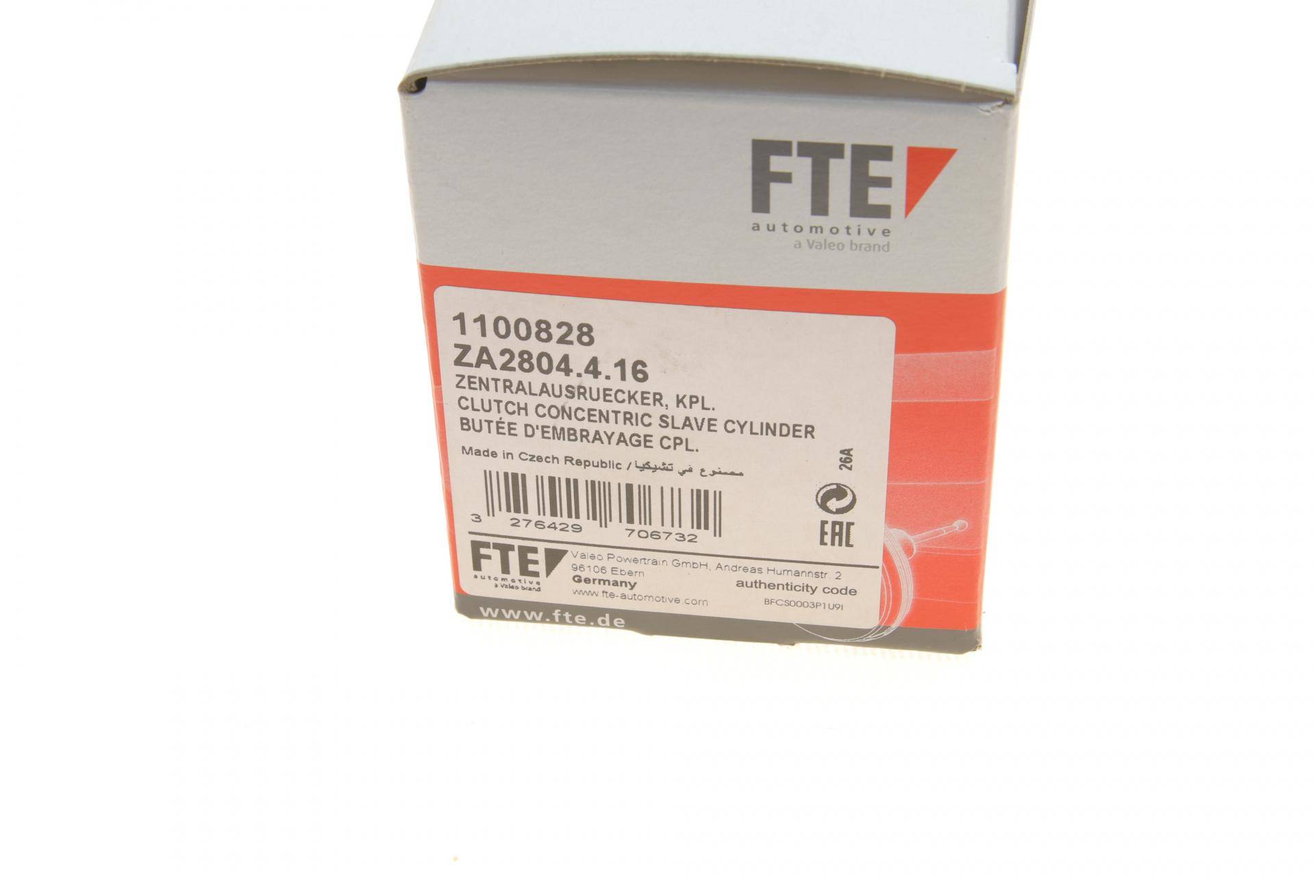 Підшипник вижимний Ford Transit Connect 1.5 TDCI 15- = ZA2804.4.16