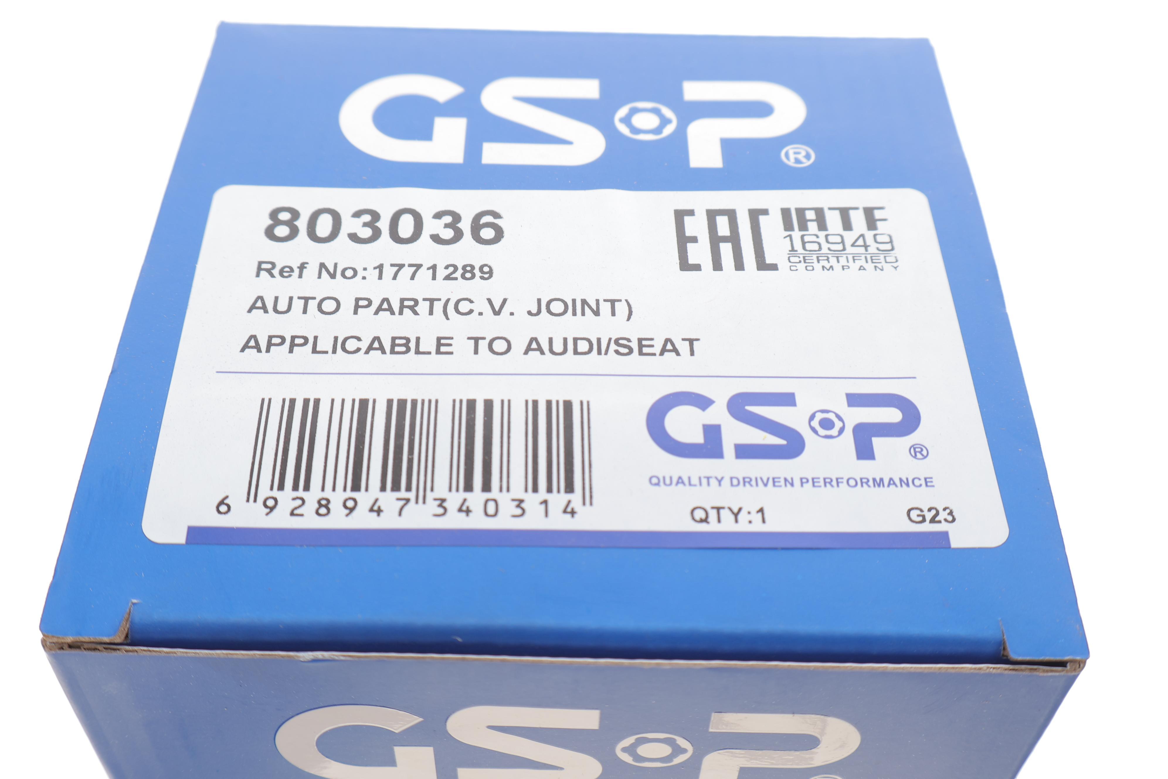 ШРКШ (зовнішній) VW Passat 91-98 /Golf IV 97-06 (36x30x138, 5)