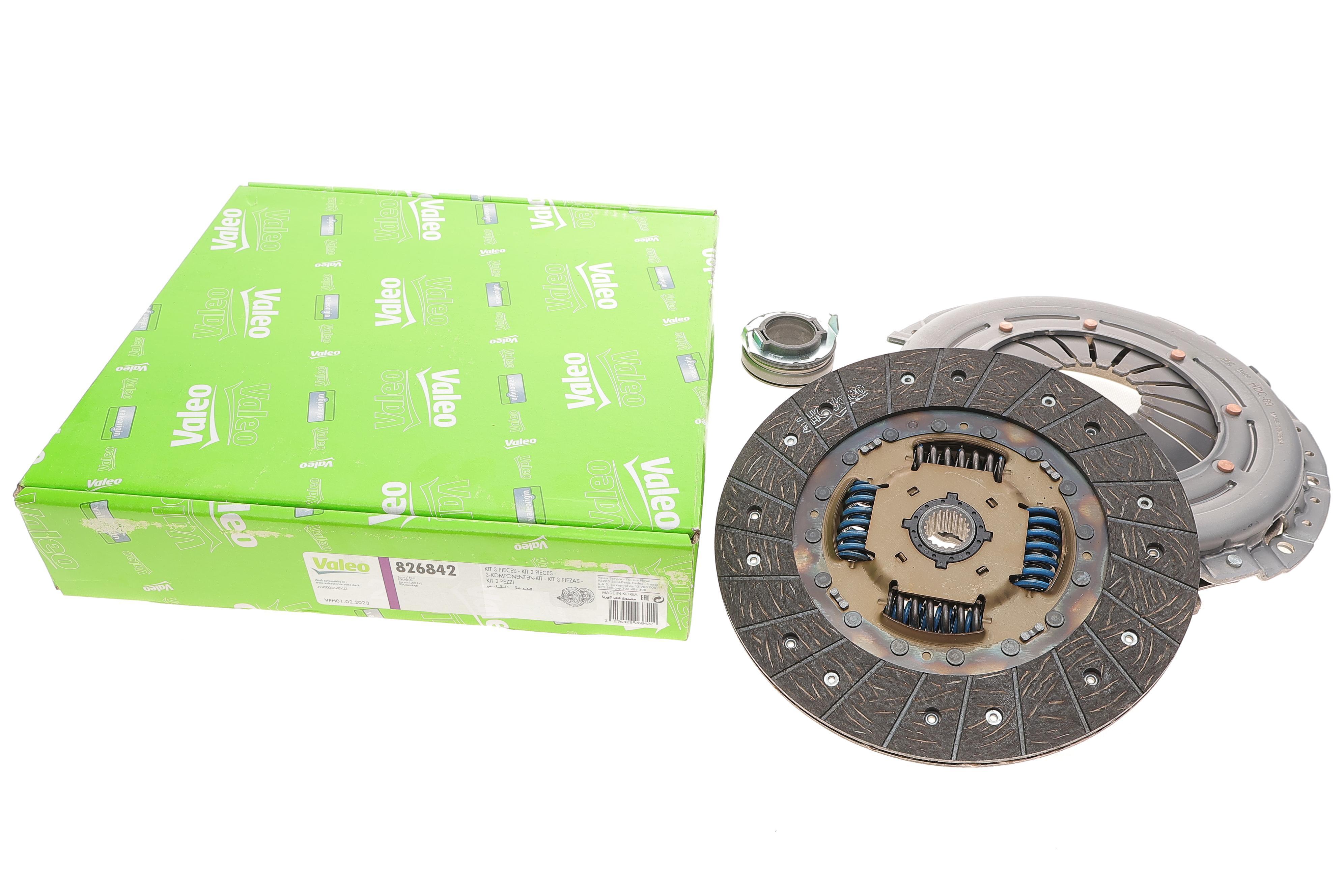 Комплект зчеплення Hyundai Tucson/Kia Sportage 2.0CRDi/2.0 16V 04- (d=237mm) (+вижимний) z=20