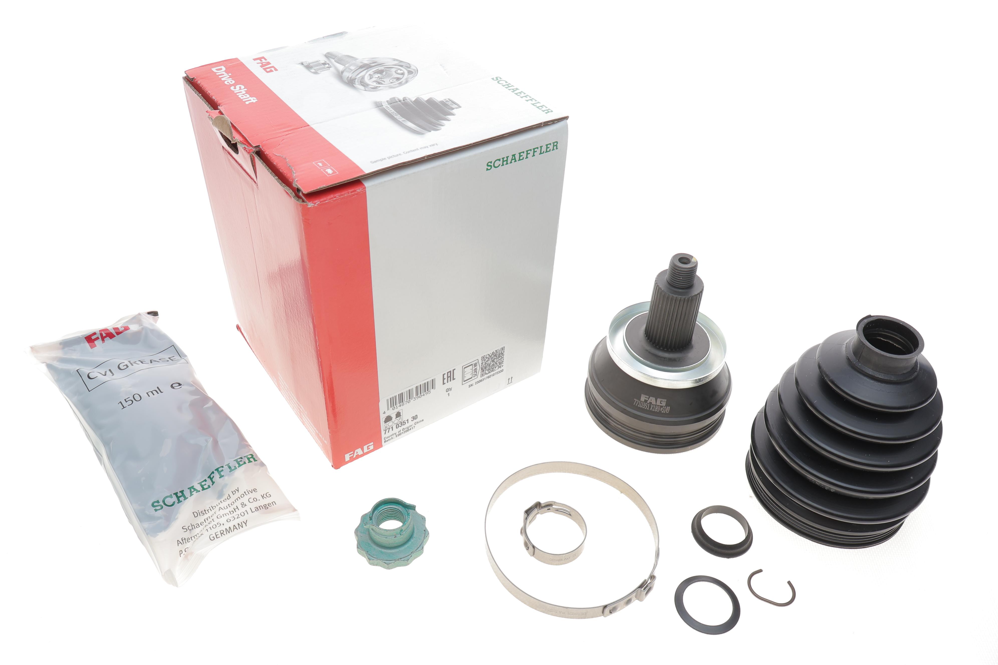 ШРКШ (зовнішній) Skoda Fabia/Roomster/VW Polo/Audi A2 1.2TDI-2.0 99- (36/30/52mm)