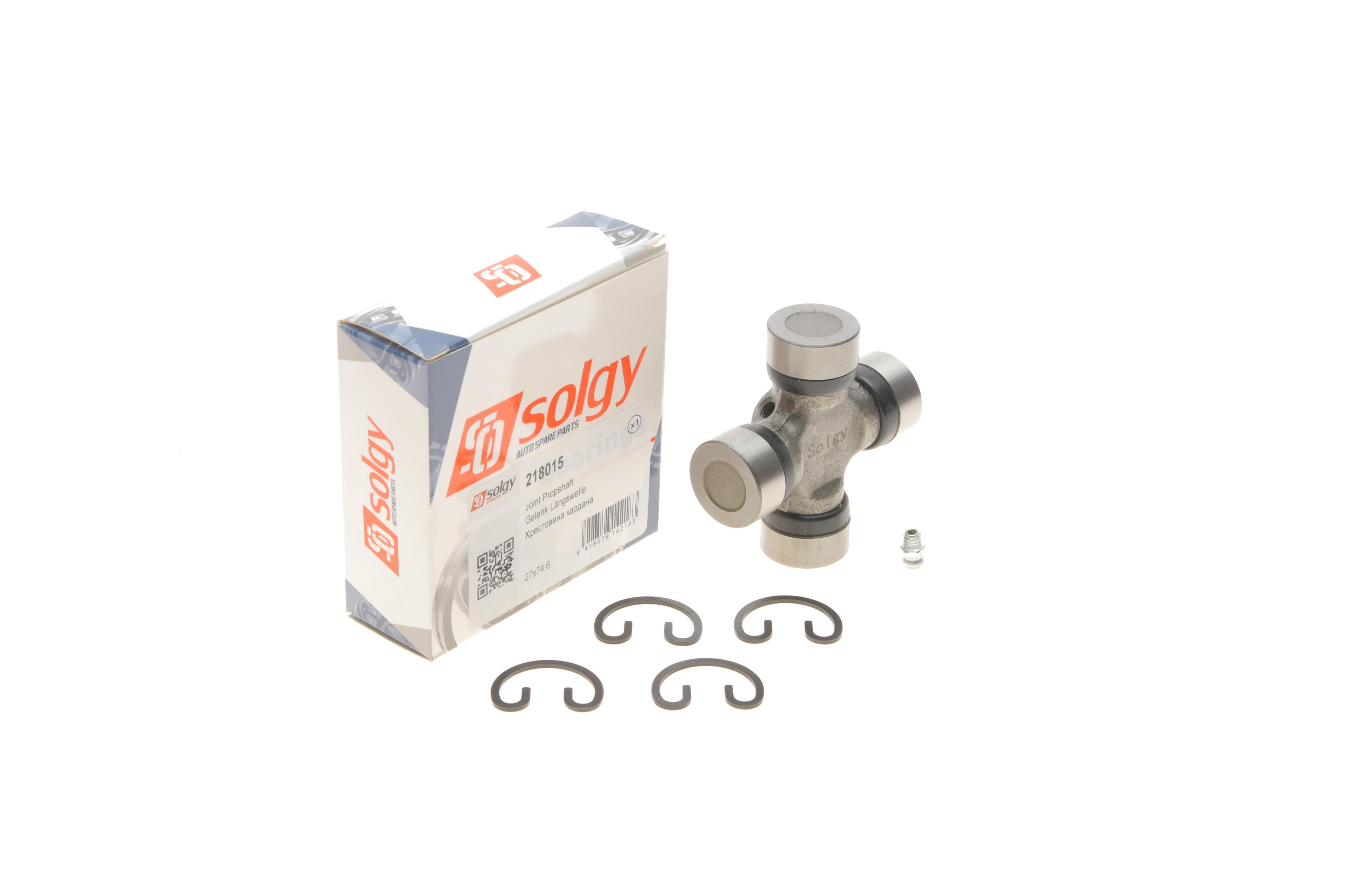 Хрестовина кардана Ford Transit/Iveco (27x74.6) (з масленкою)