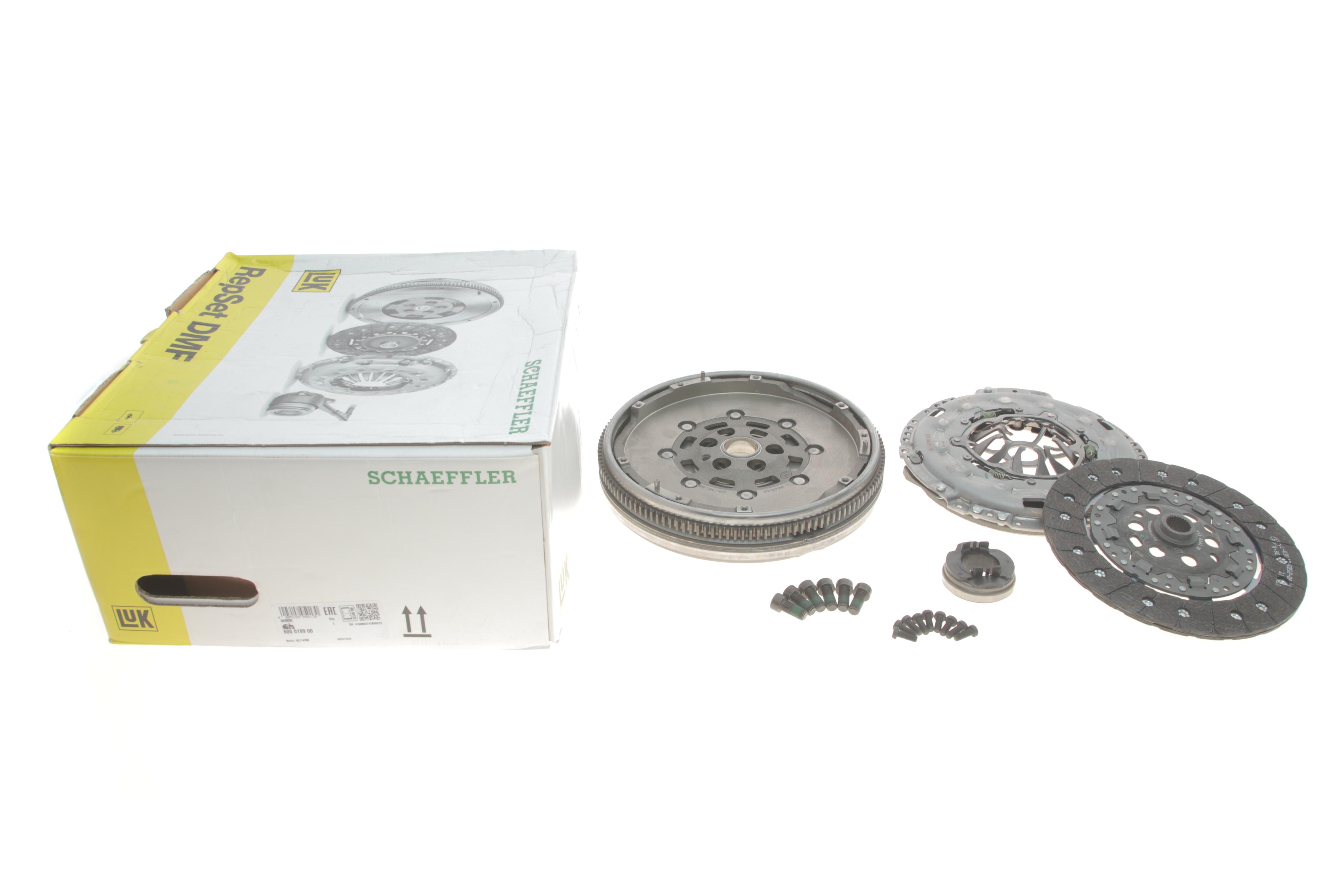 Демпфер + комплект зчеплення VW Caddy 1.9TDI 77kw 04-10/GOLF VI 1.6TDI 66-77kw 09-13