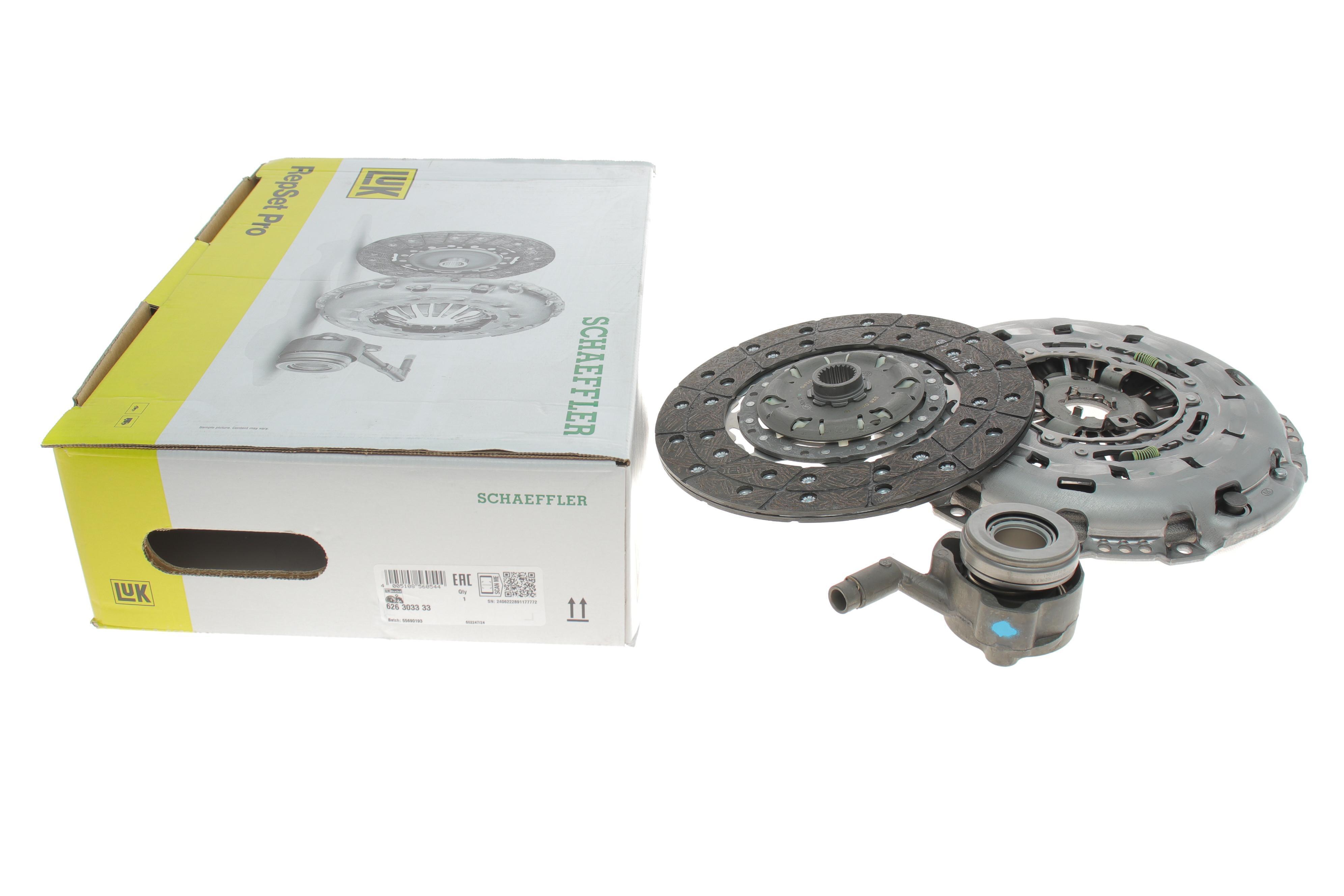 Комплект зчеплення Fiat Ducato Multijet 3,0 D 06- (d=260mm)