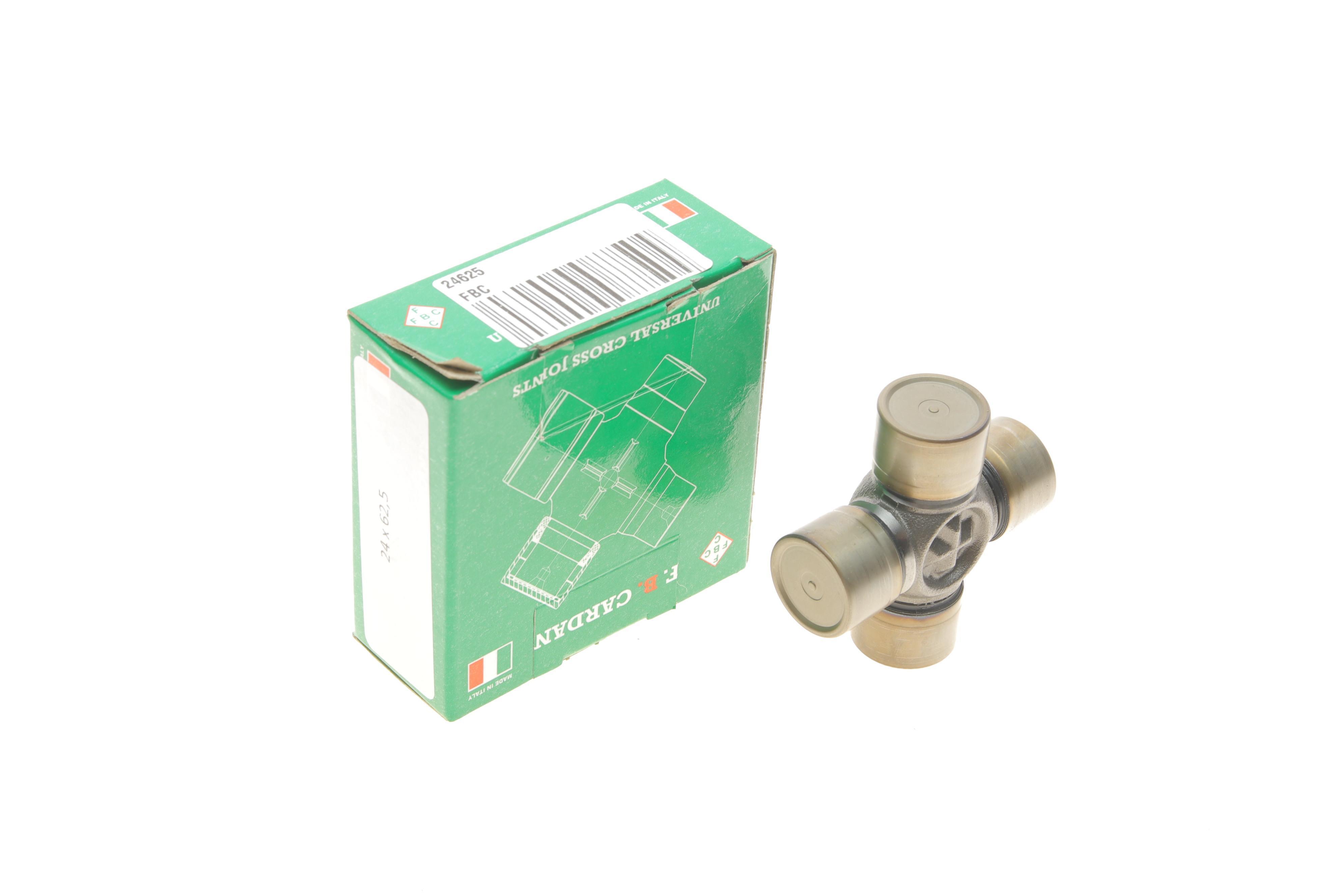 Хрестовина кардана BMW 3/5/7 -95/MB (W123) (24x62.5) (без масленки)