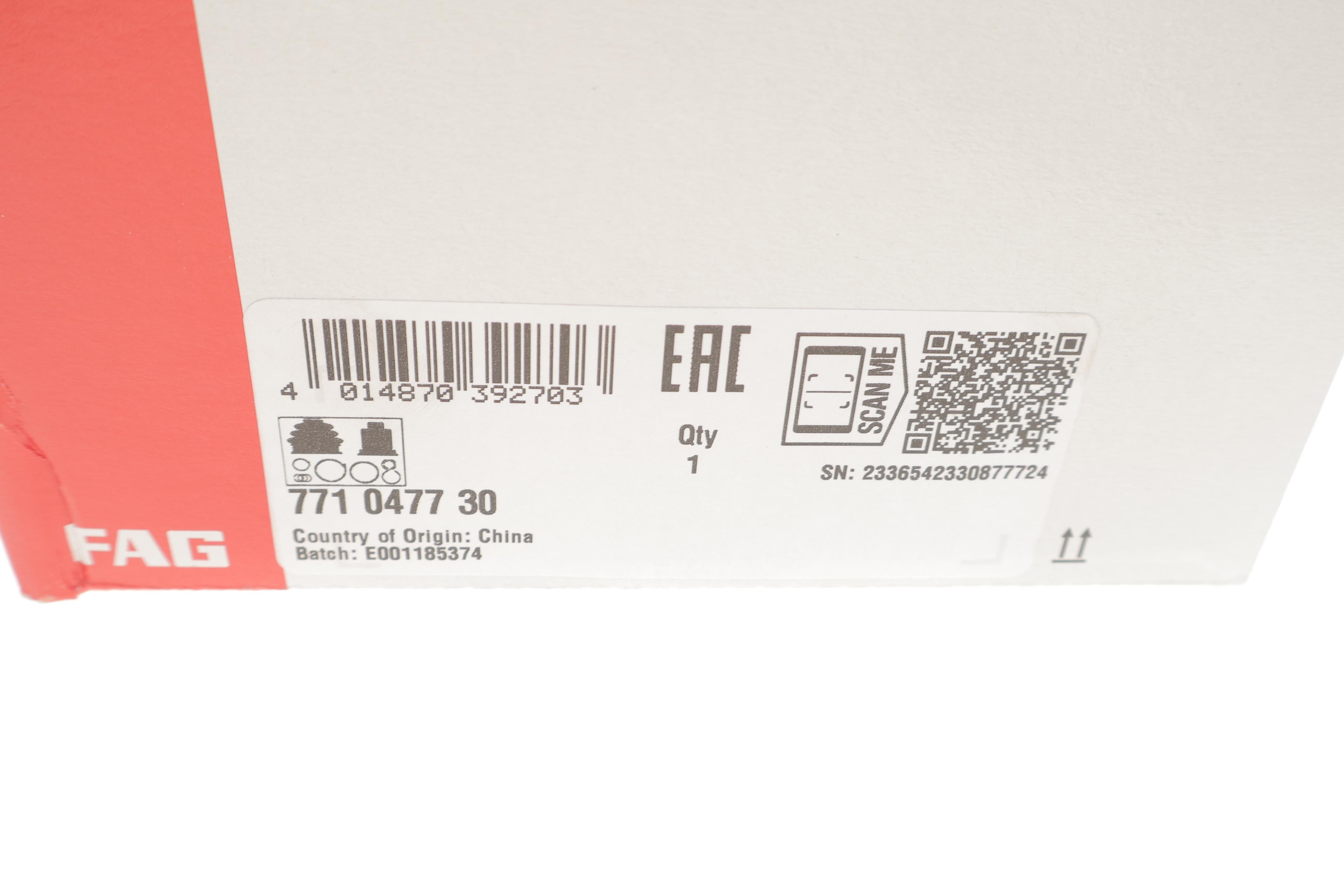 ШРКШ (зовнішній) VW T5 1.9/2.0TDI 03- (27/38z)