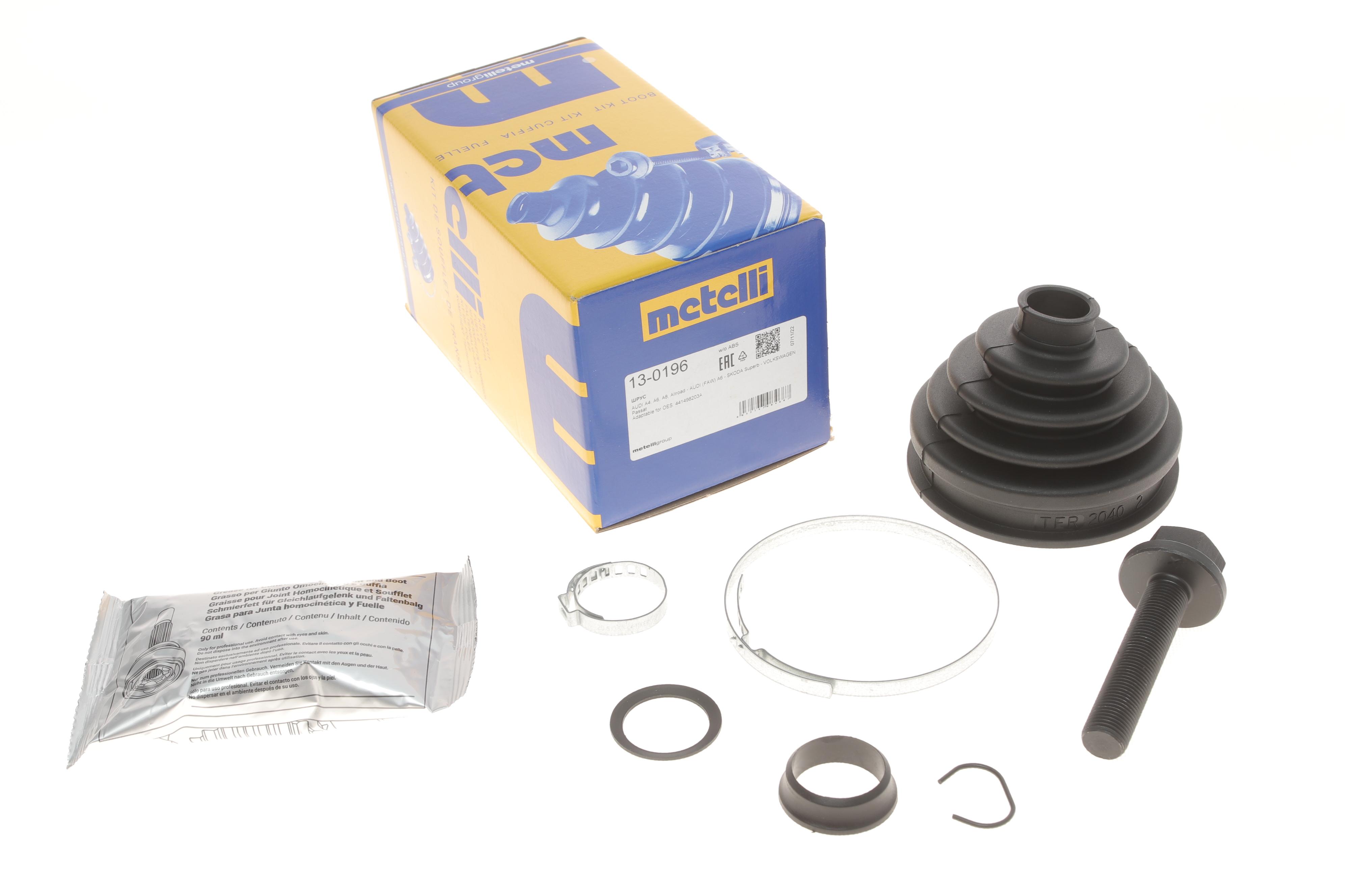 Пильник ШРКШ (зовнішній) Audi A4/A6/A8/VW Passat B5 94-05/Skoda SuperB 01-08 (24x90x90) (к-кт)