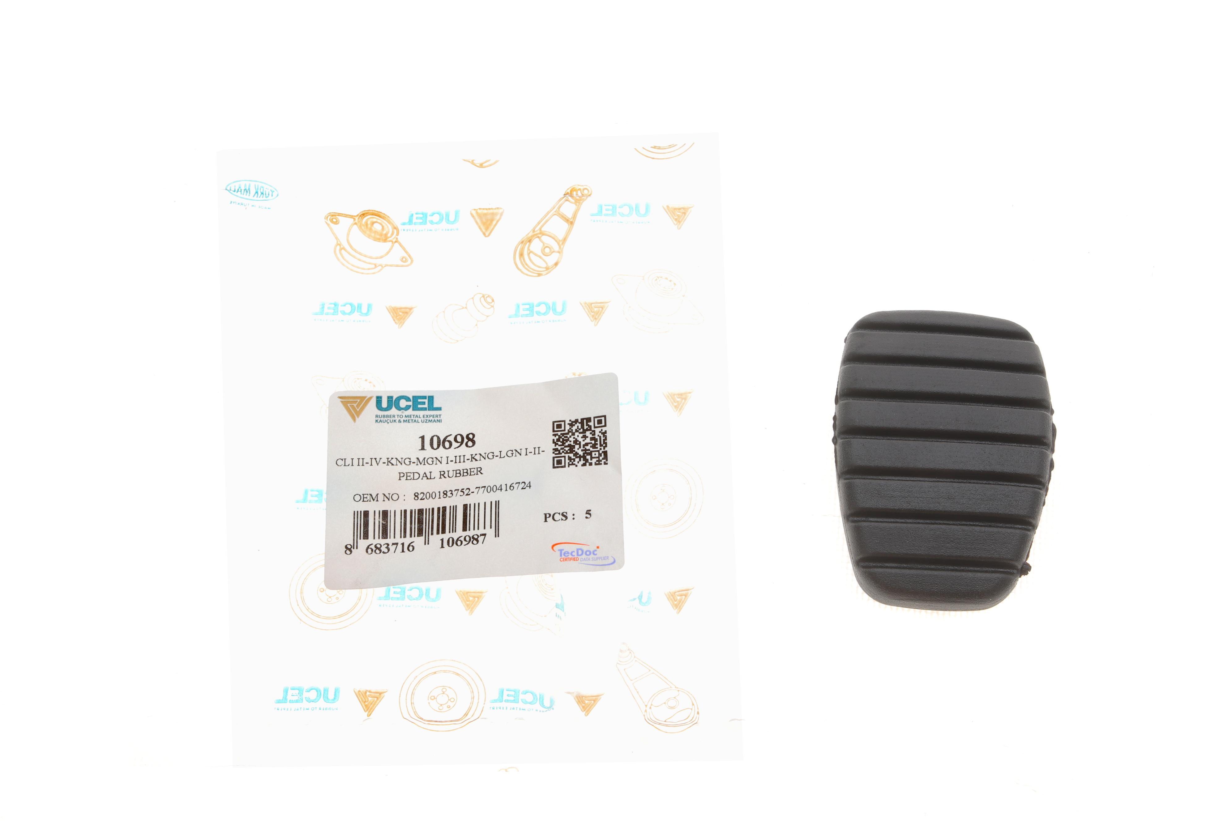 Накладка педалі гальма/зчеплення Renault Trafic/Opel Vivaro 01-