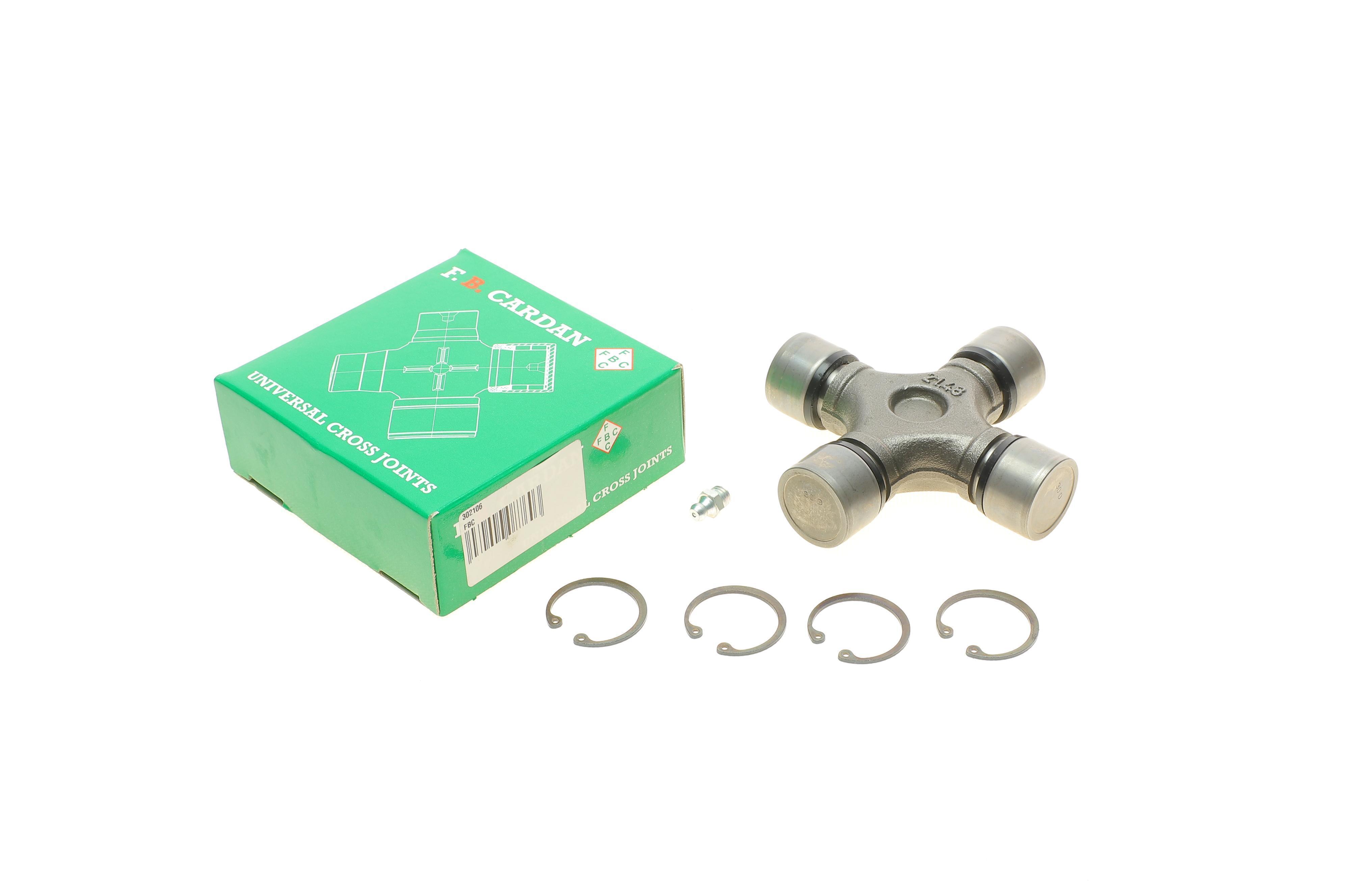 Хрестовина кардана Iveco Daily (30.2x106) (з масленкою) (INA)