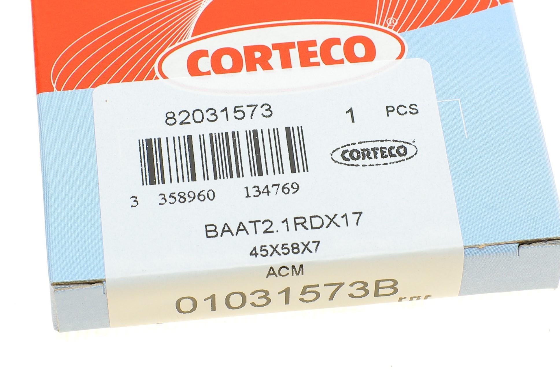 Сальник вала первинного АКПП BMW 3 (E90-E93)/ 5 (E60/E61) 01-15 N43/M47 (45x58x7)