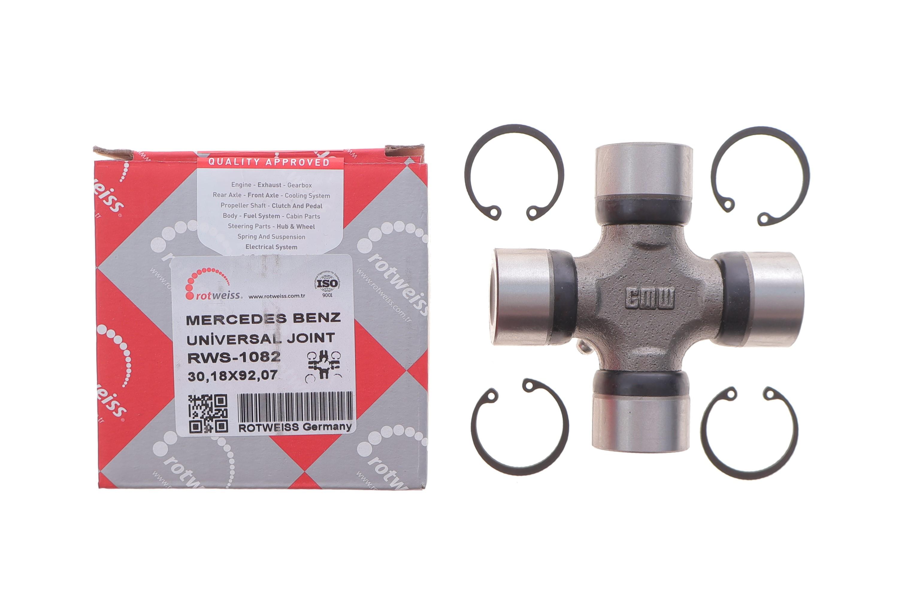 Хрестовина кардана Ford Transit V184 00- (30x92)