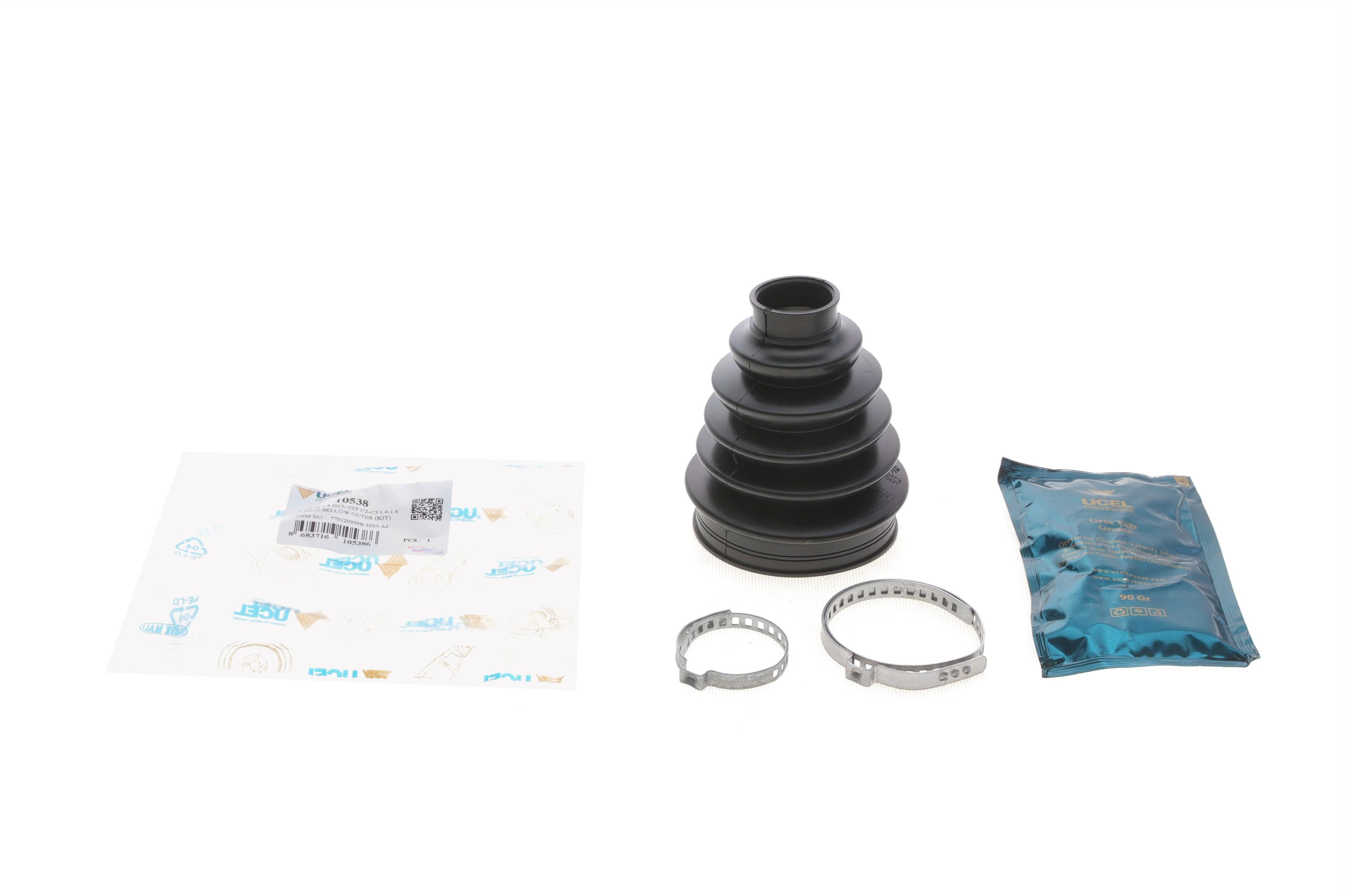 Пильник ШРКШ (зовнішній) Renault Kangoo 1.5dCi 08- (30x77x113) (к-кт)