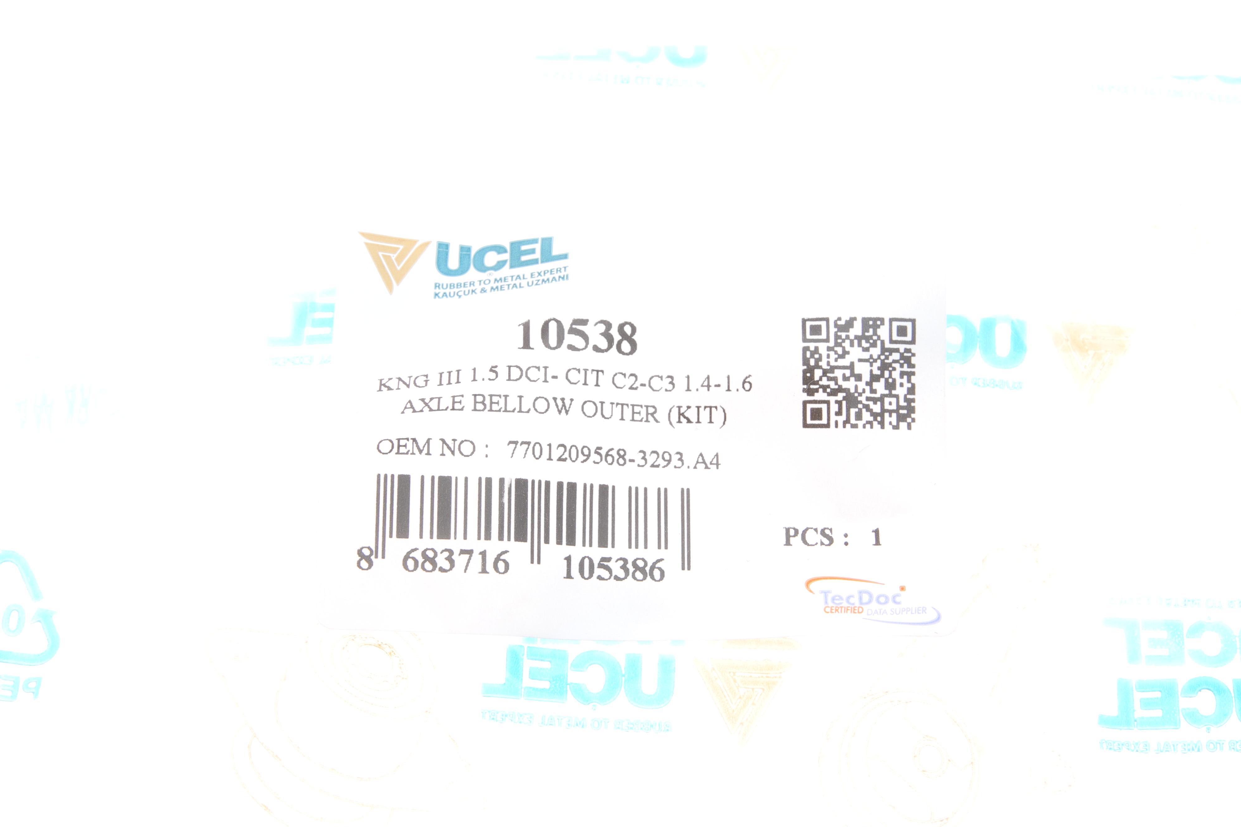 Пильник ШРКШ (зовнішній) Renault Kangoo 1.5dCi 08- (30x77x113) (к-кт)