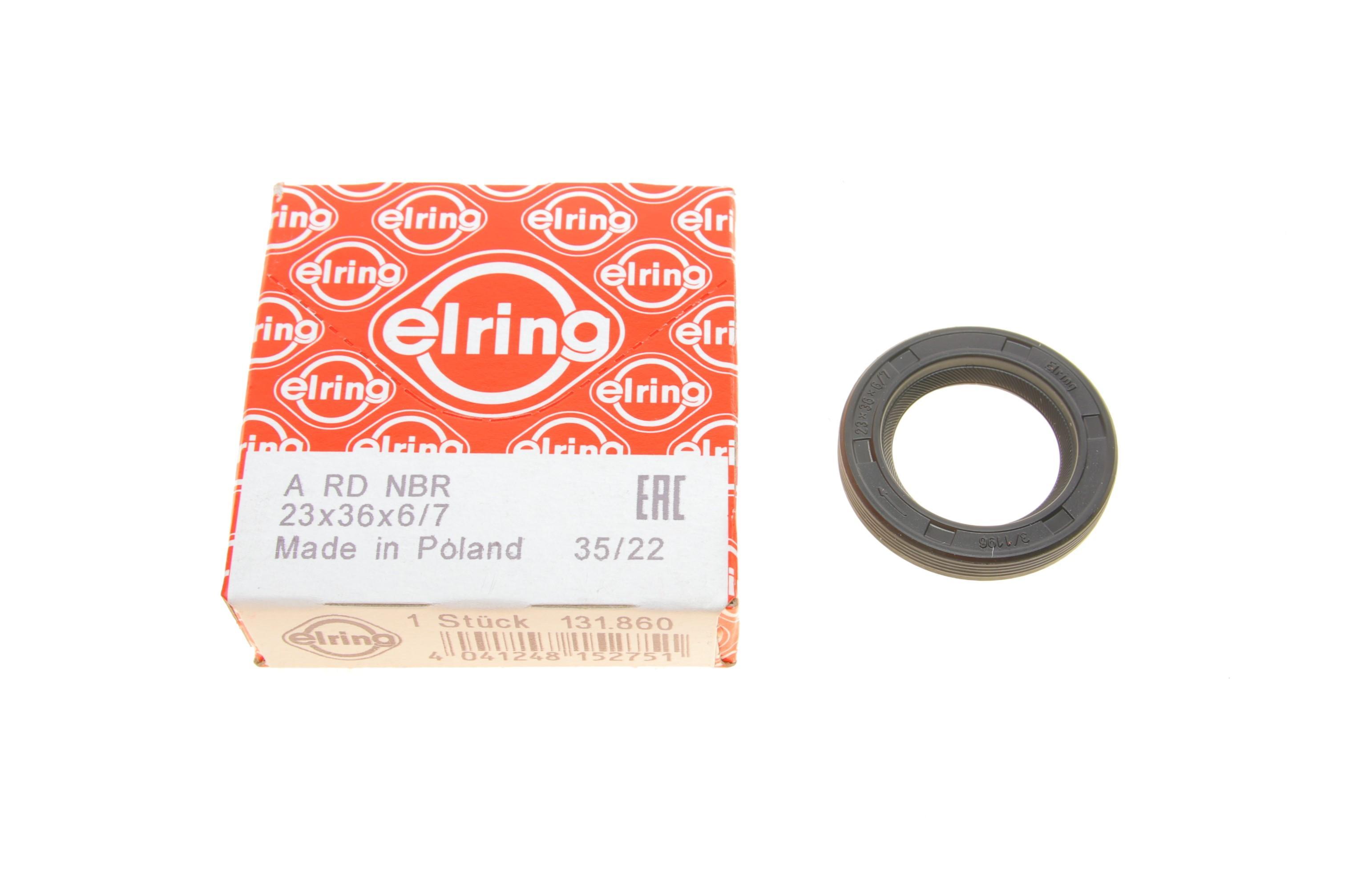 Сальник вала первинного КПП Fiat Ducato -02/Peugeot Partner 96- 1.6-1.9D (23x36x6/7)