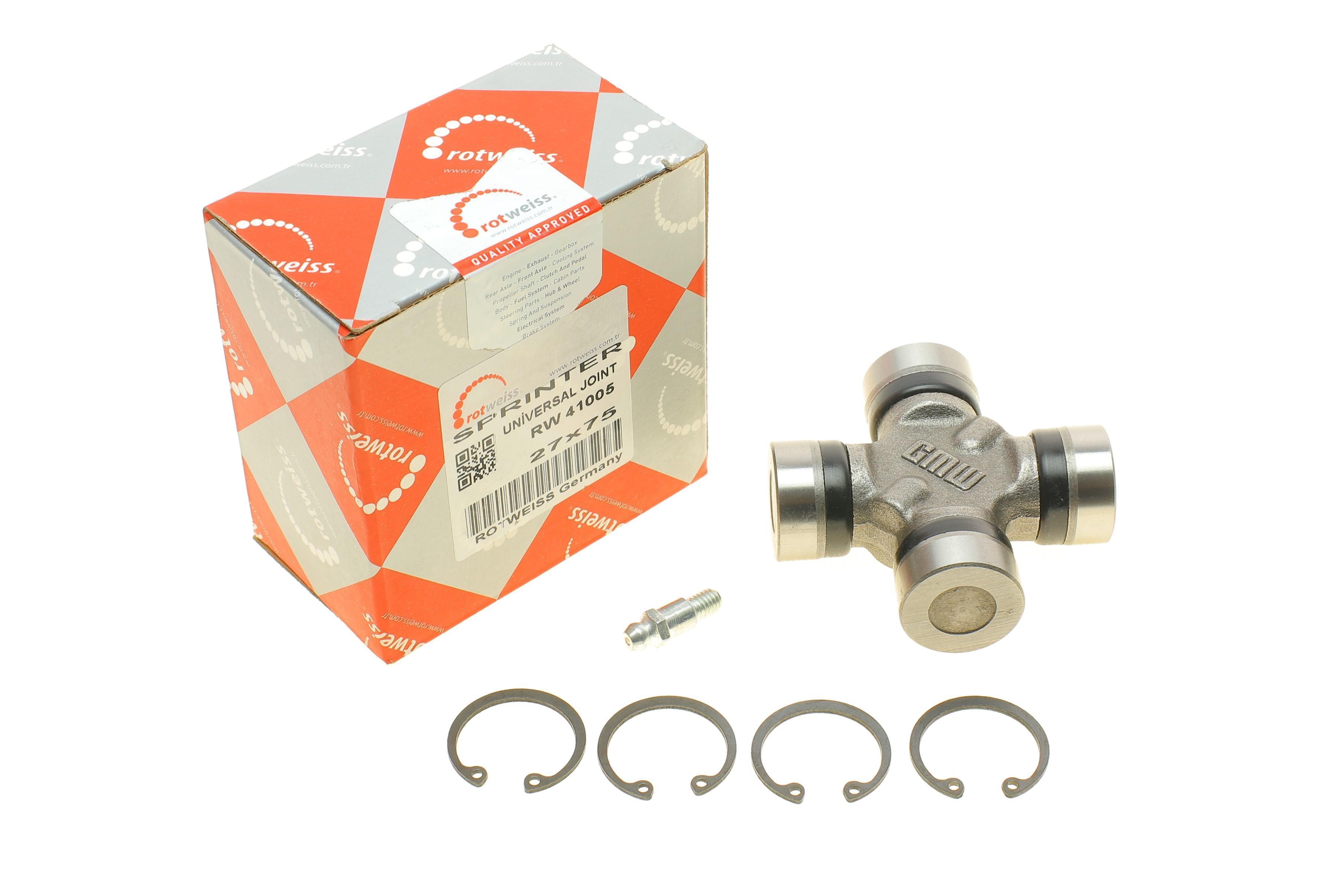 Хрестовина кардана MB Sprinter/VW LT 96- (27x75)